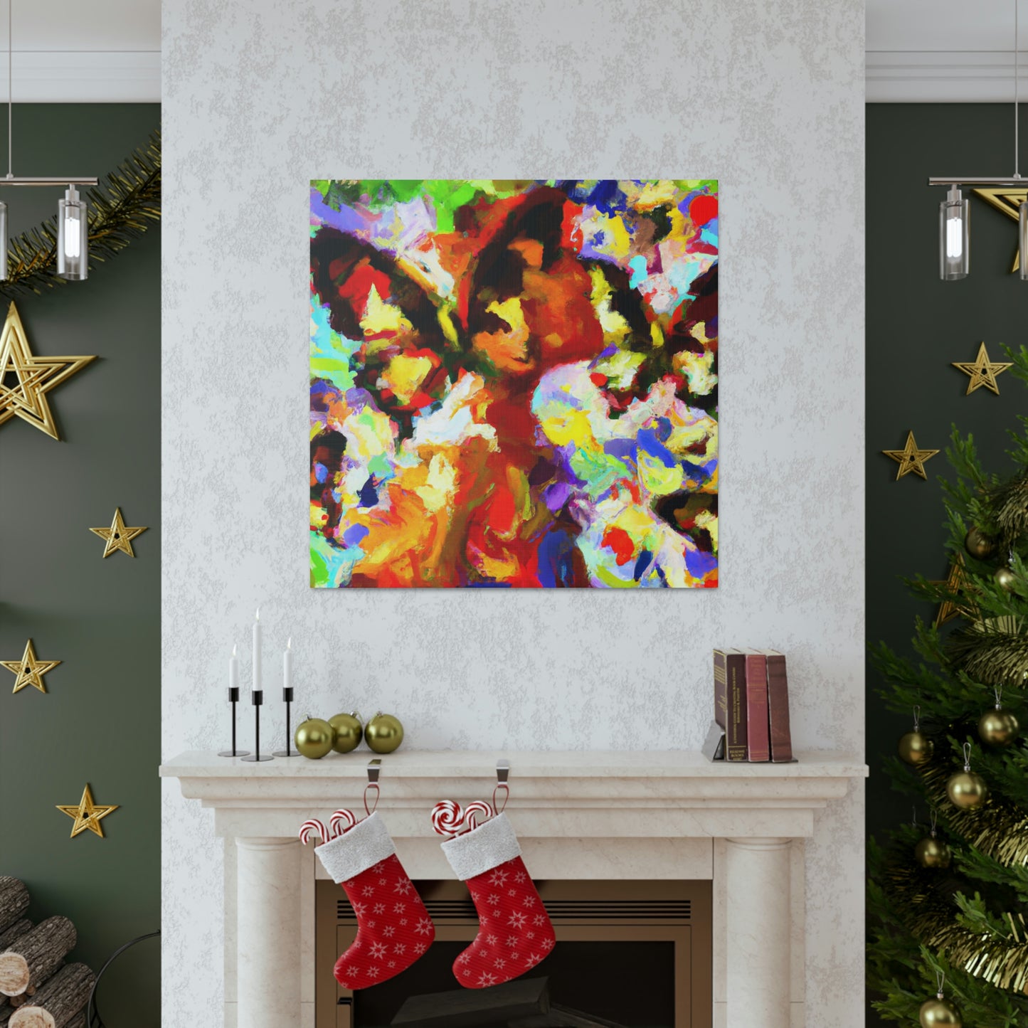 Love Butterfly Dance - Canvas