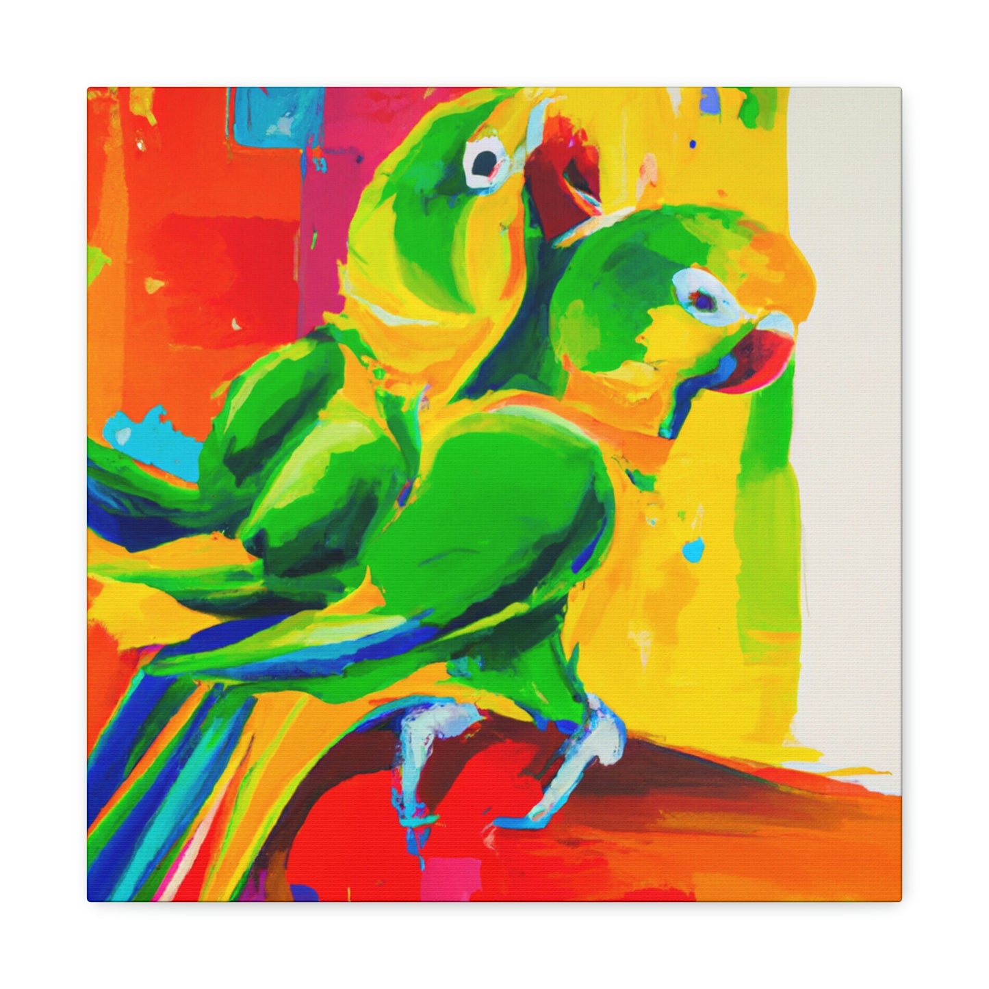 Conures in Simplicity - Canvas