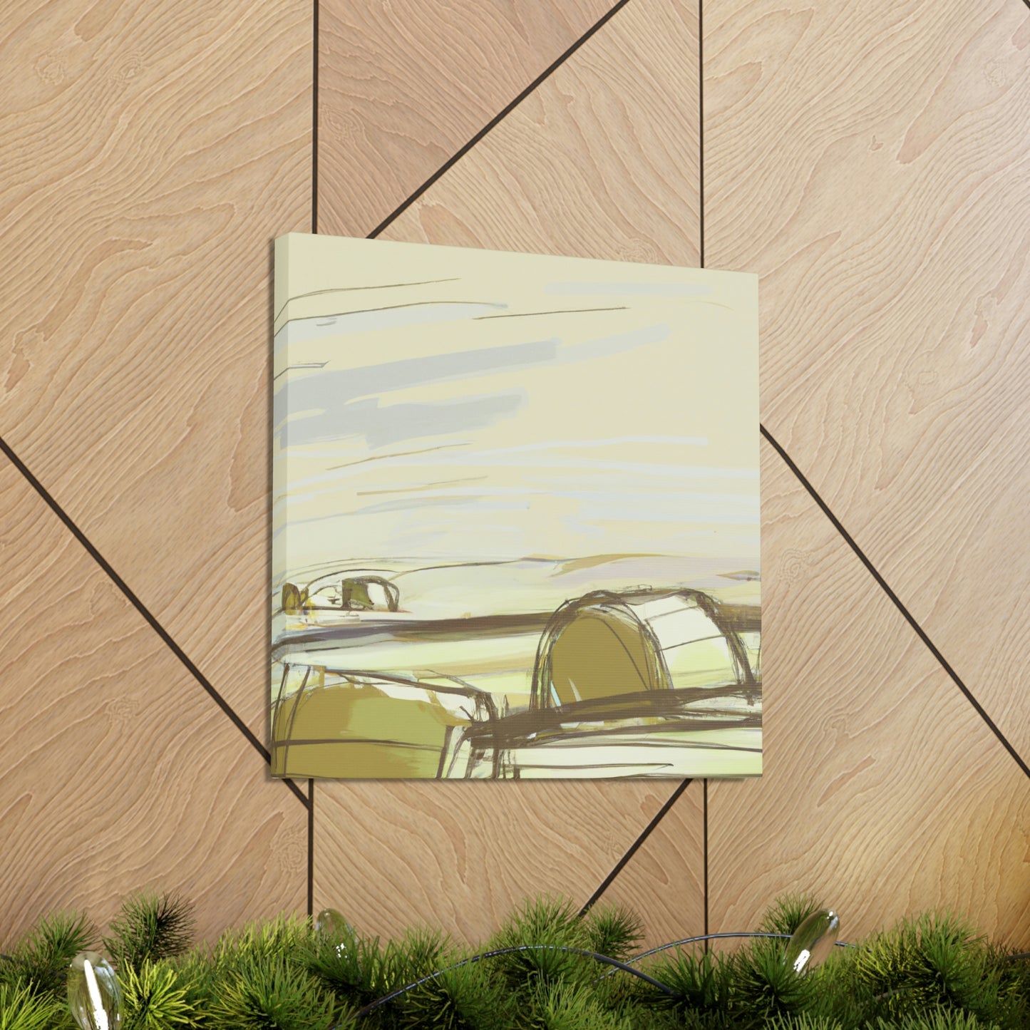 Hay Fields of Gold - Canvas