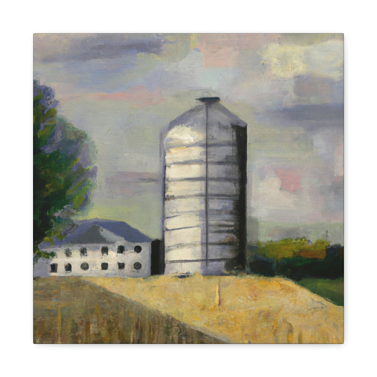 Silo in Expressionism - Canvas