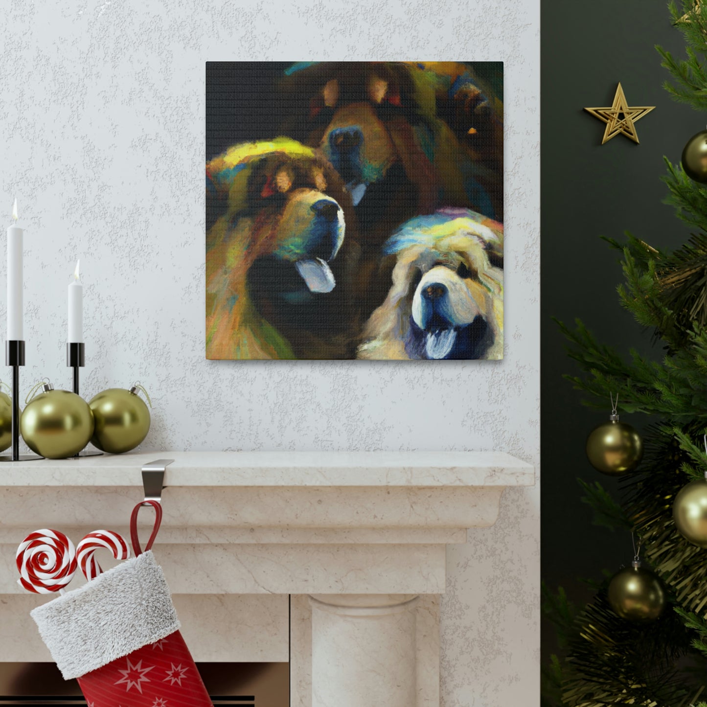 Tibetan Mastiff Canvas - Canvas