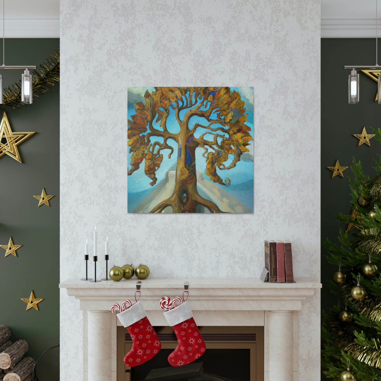 Elm Bough Dreamscape - Canvas