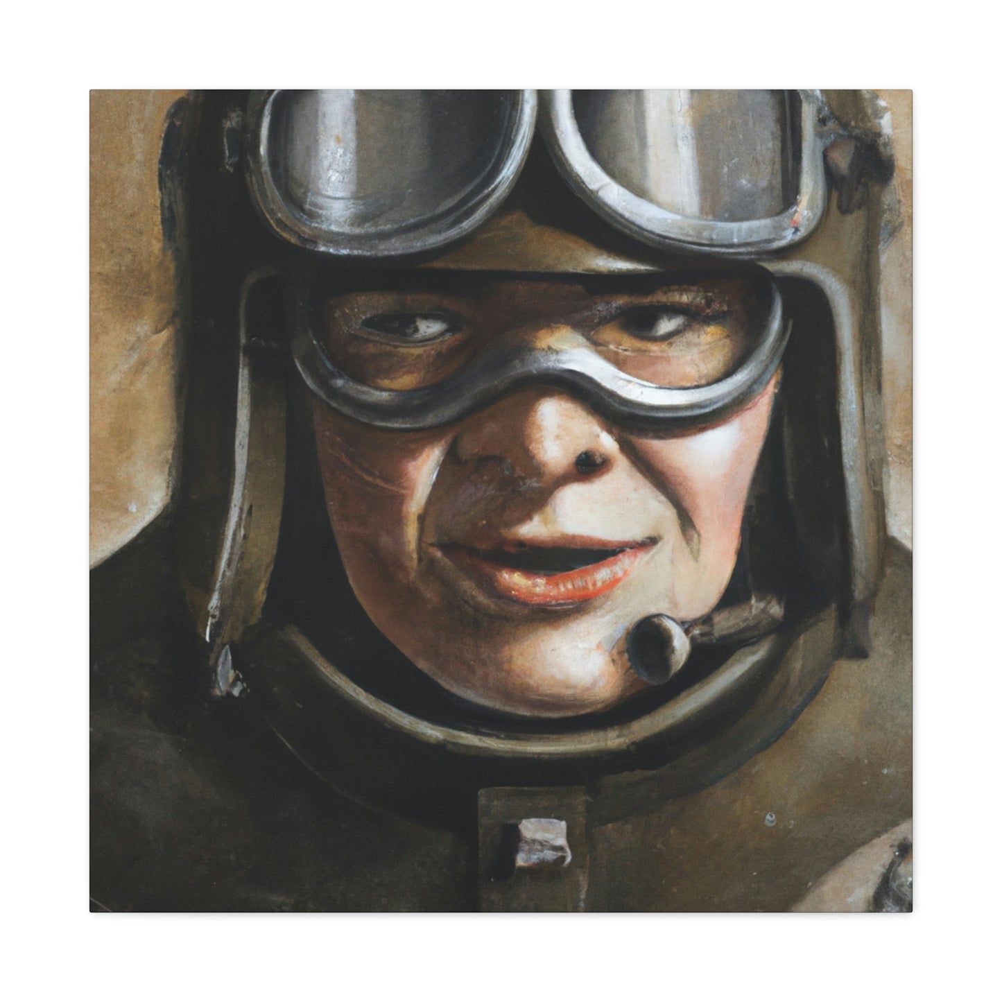 Aviator's Flight Triumph - Canvas