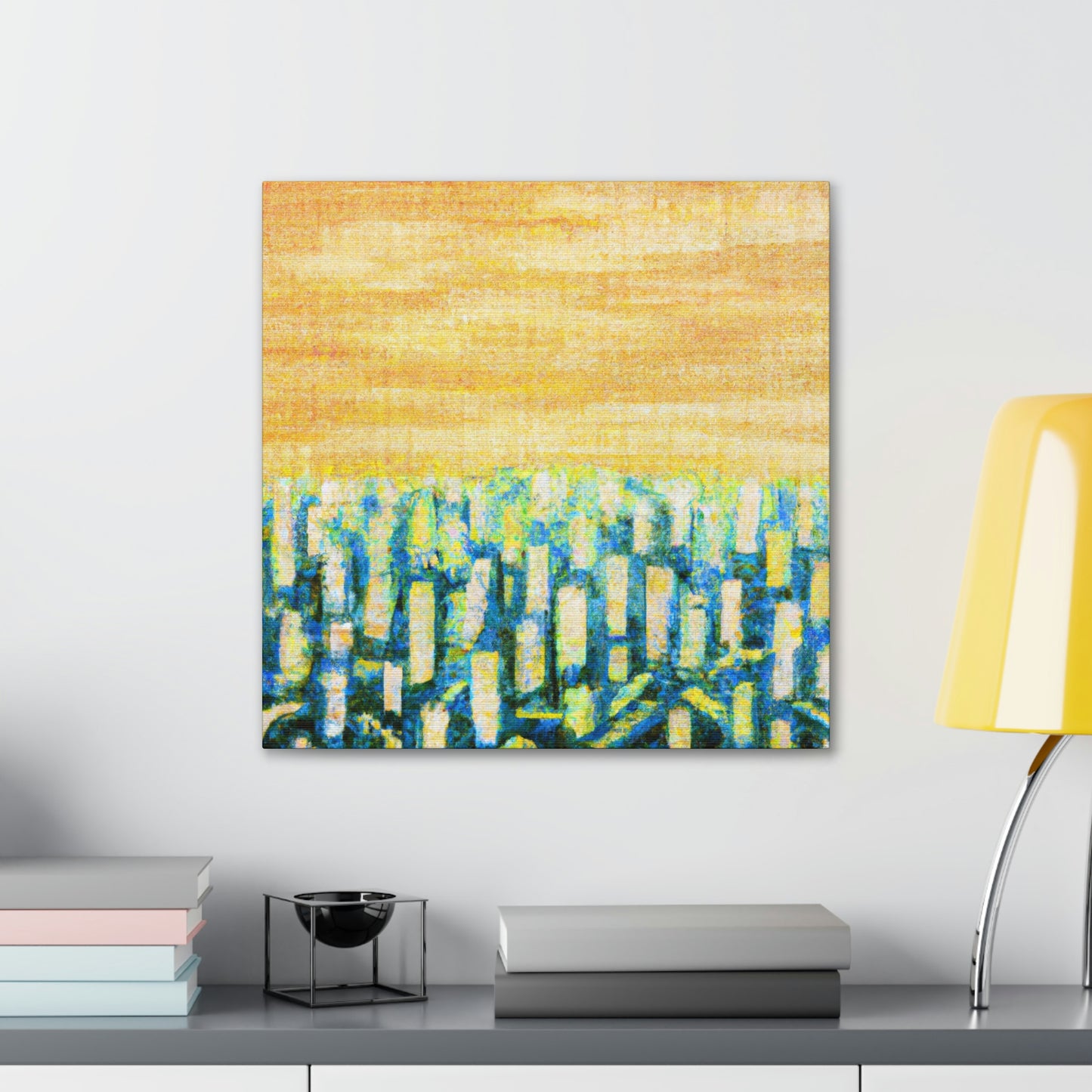 Corn in Moonlight Gloaming - Canvas