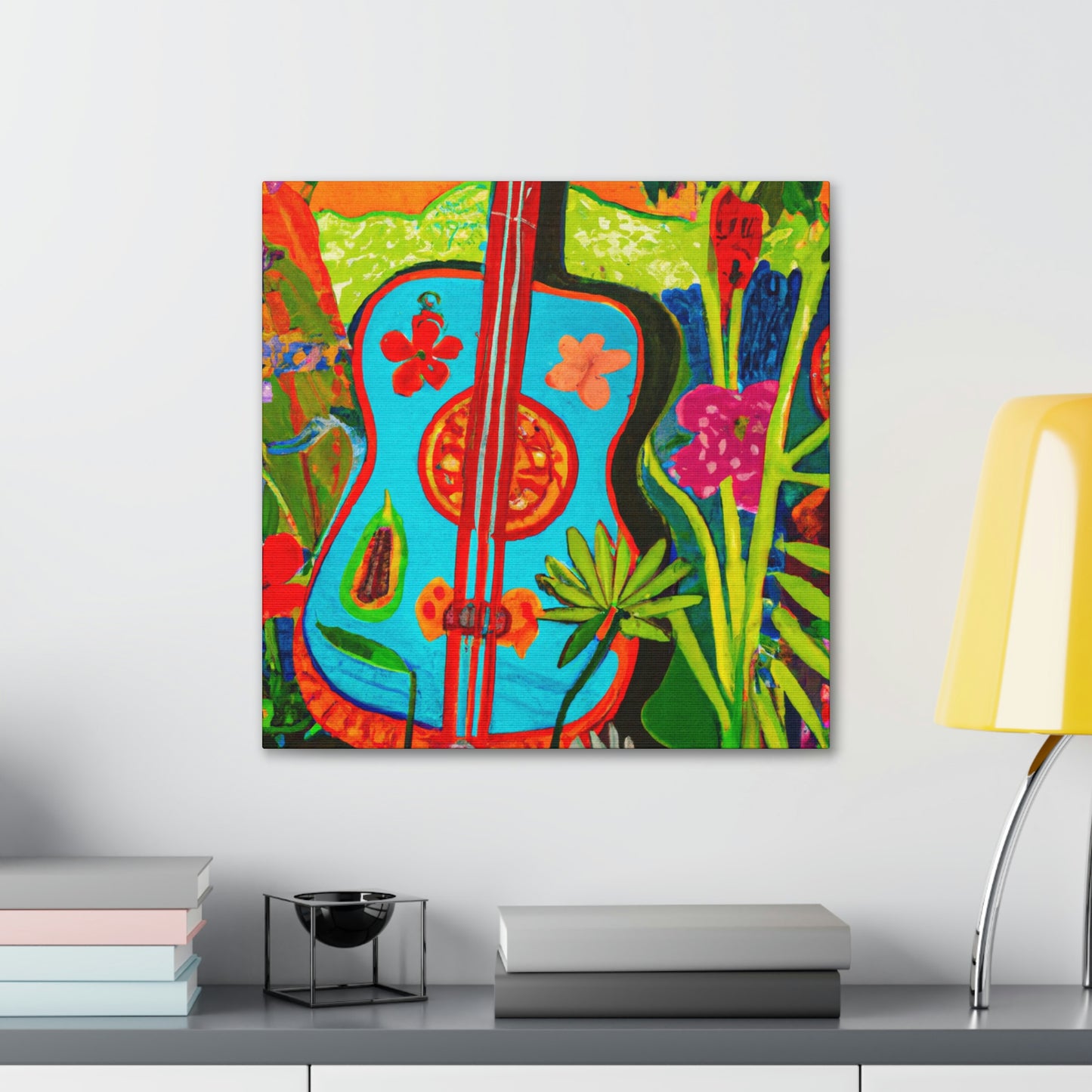 "Rockin' Bass Melody" - Canvas