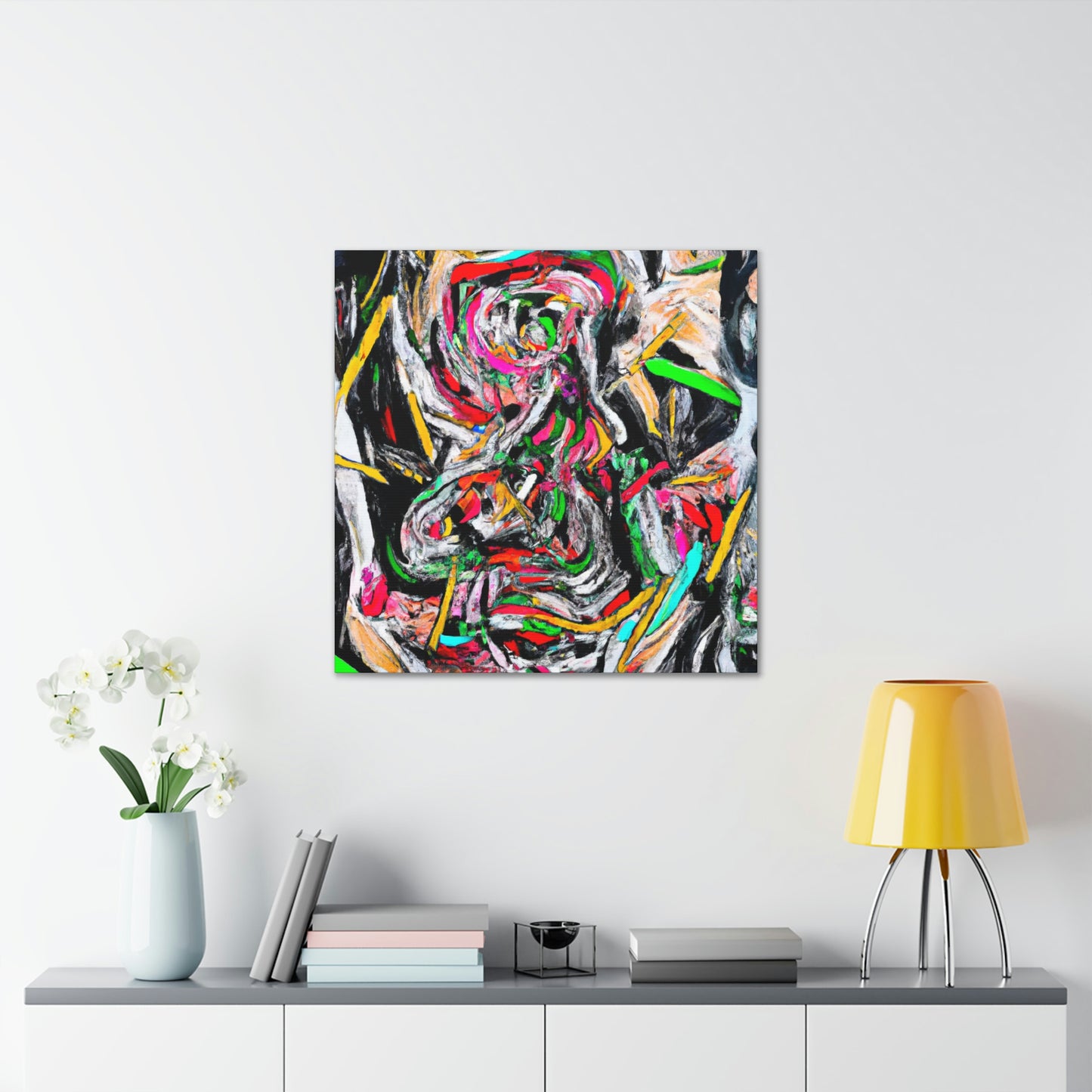 Awe-Struck Abstract Skies - Canvas