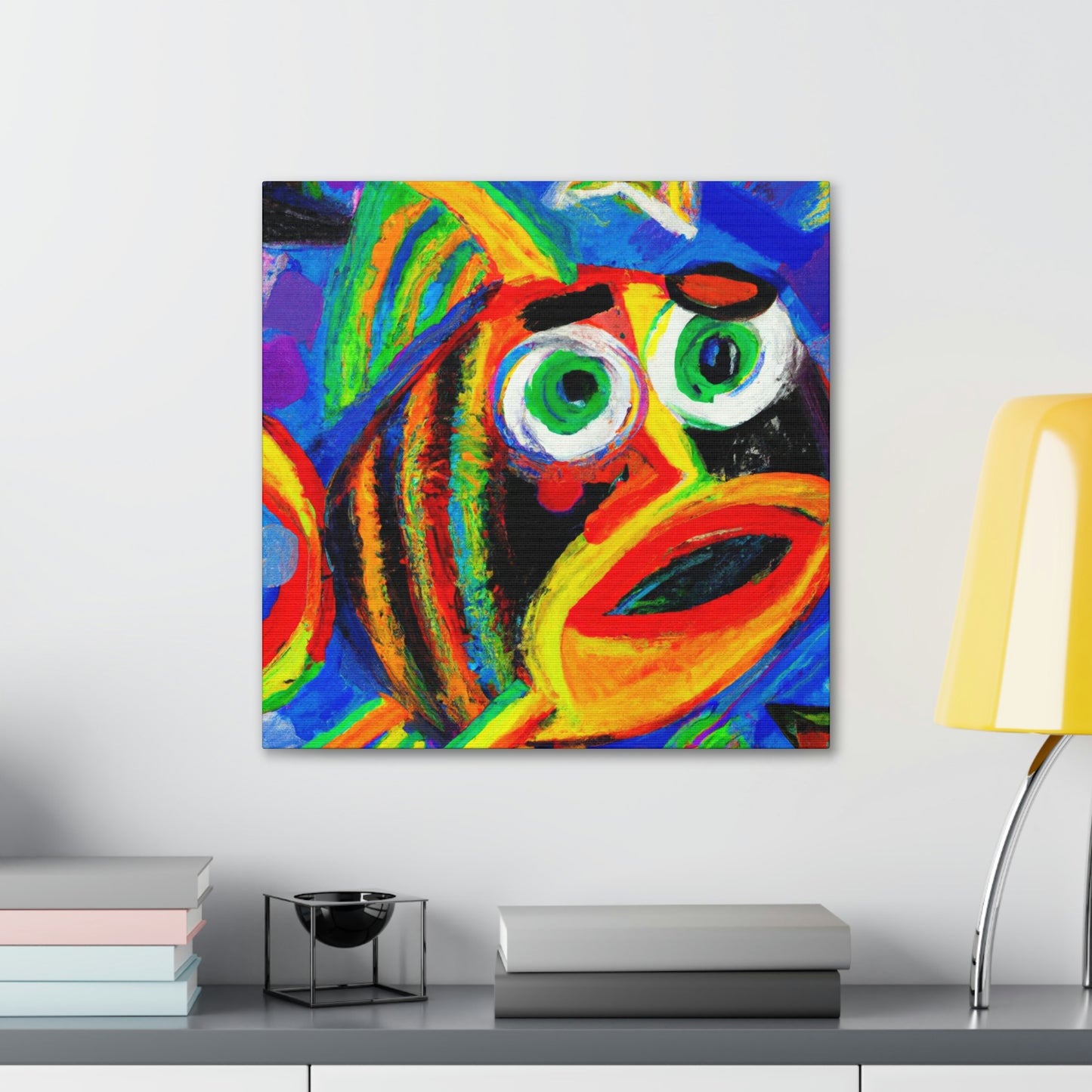 Rainbow Fish Harmony - Canvas