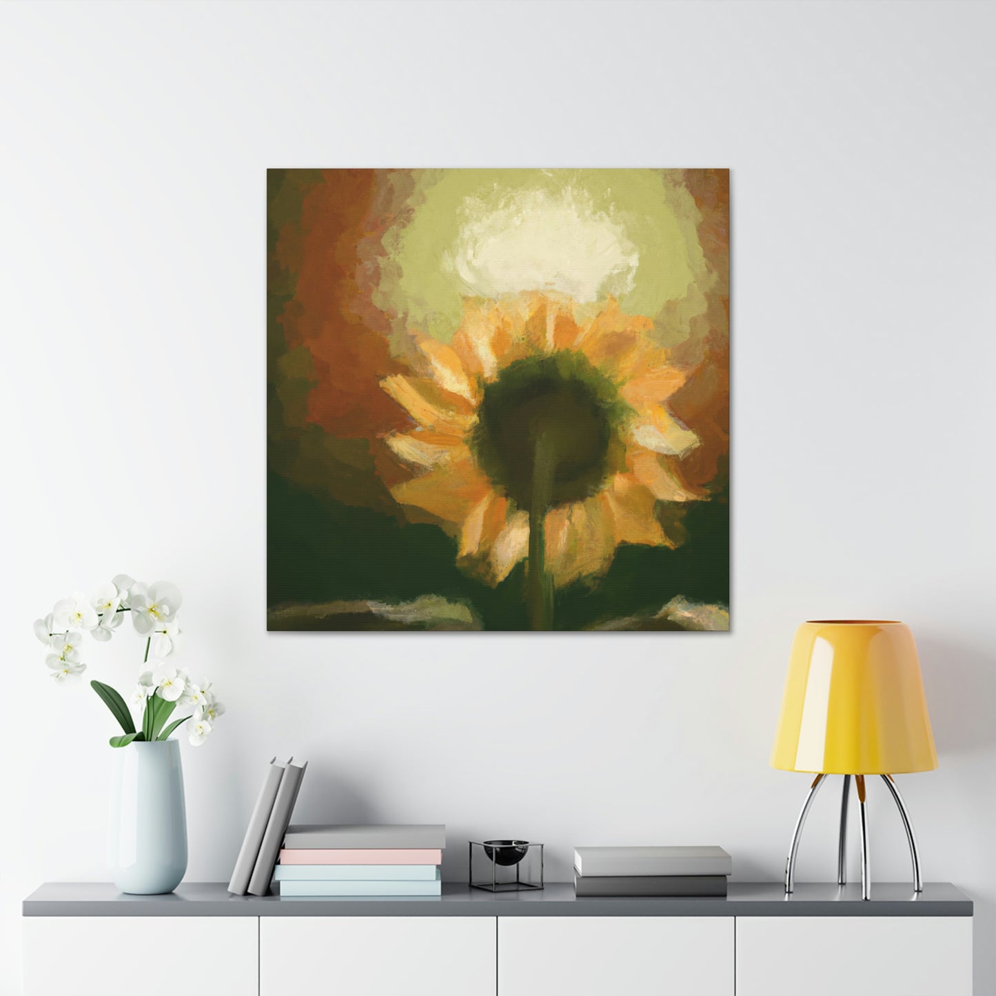 "Heavenly Sunflower Splendor" - Canvas