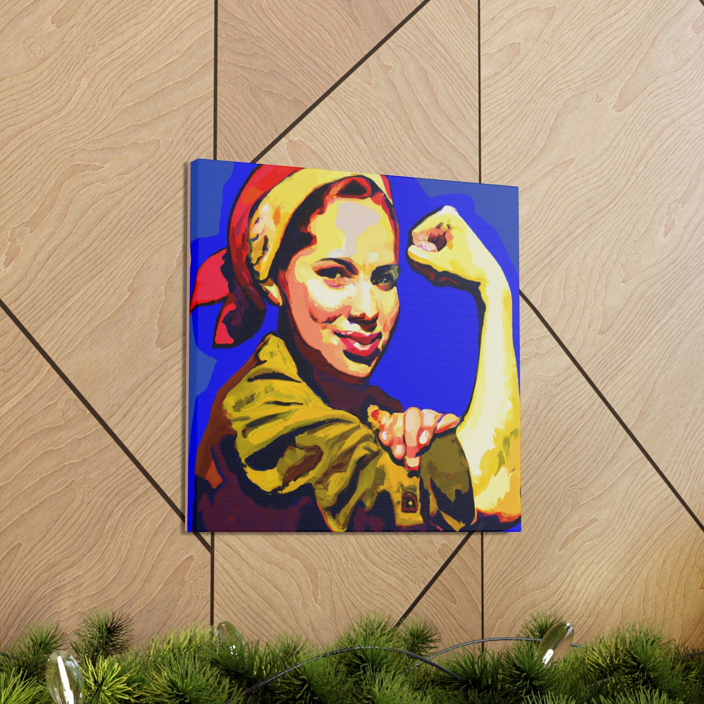 "Rosie the Revolutionary Woman" - Canvas