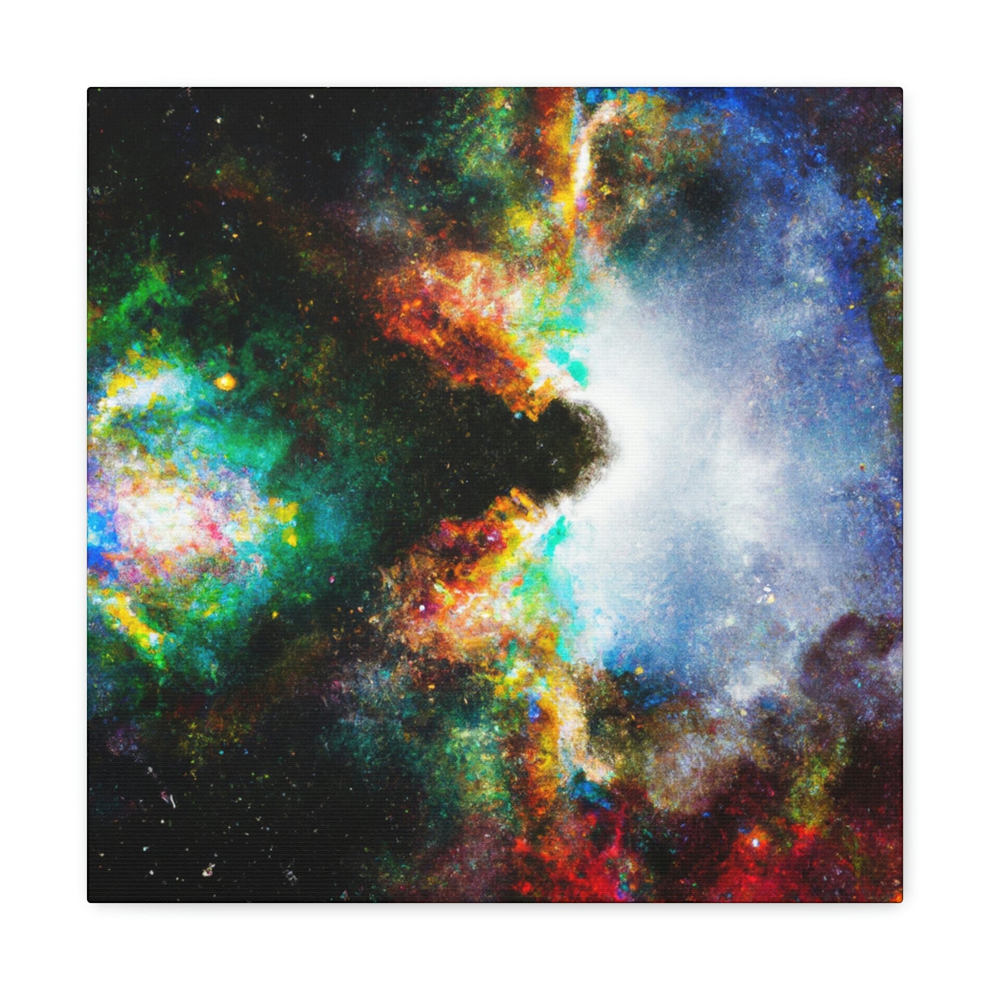 "Distant Nebula Splendor" - Canvas