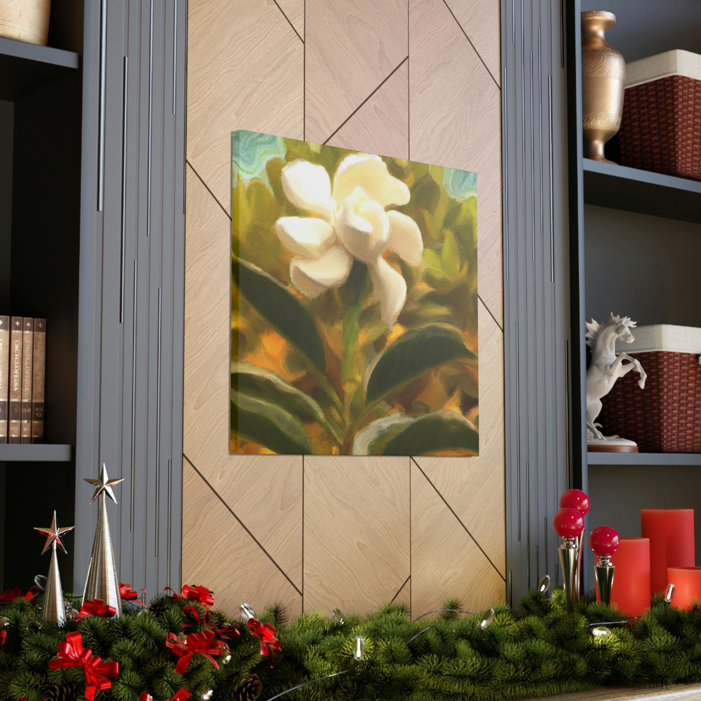 Gardenia's Fragrance Bliss - Canvas