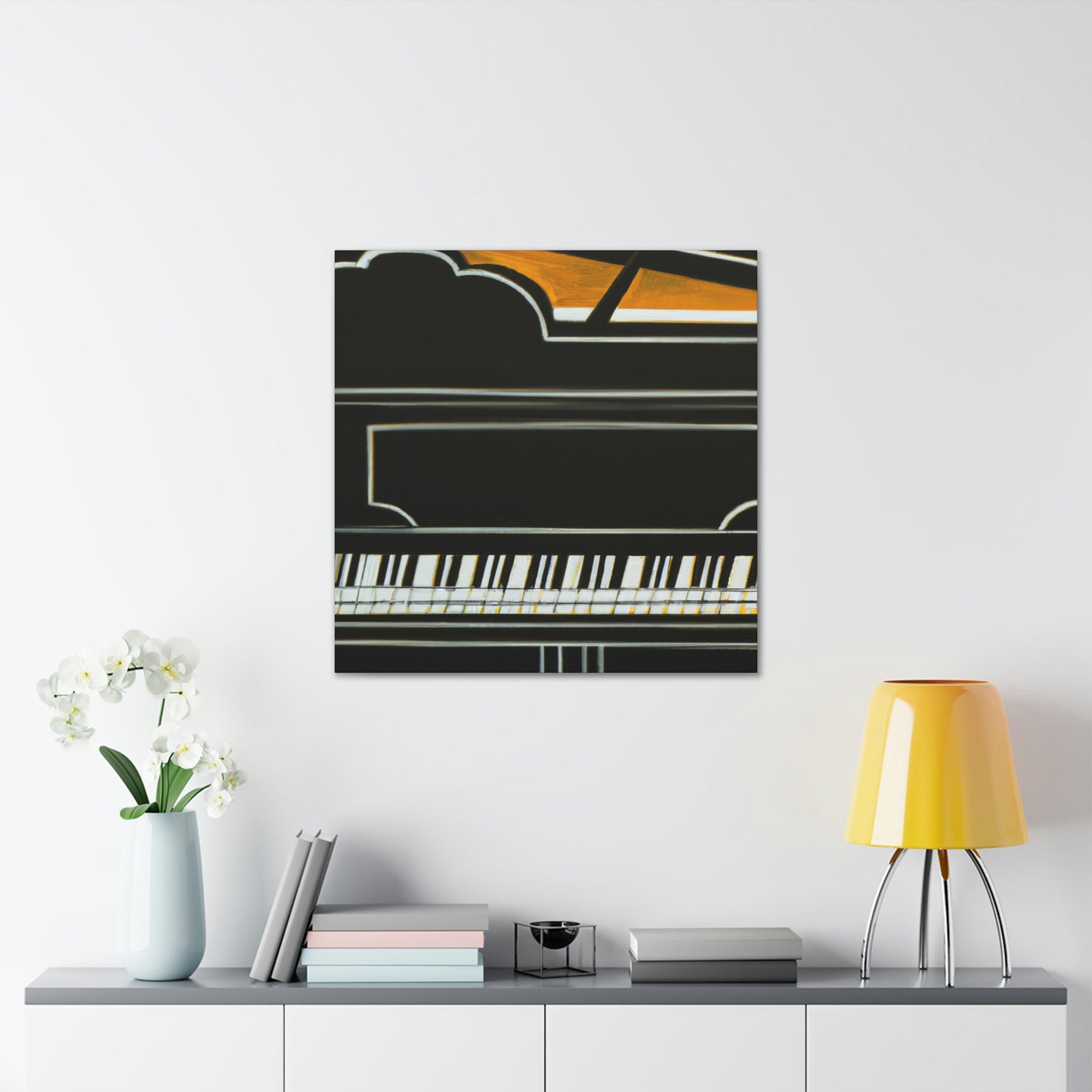 "Piano of Silken Strings" - Canvas