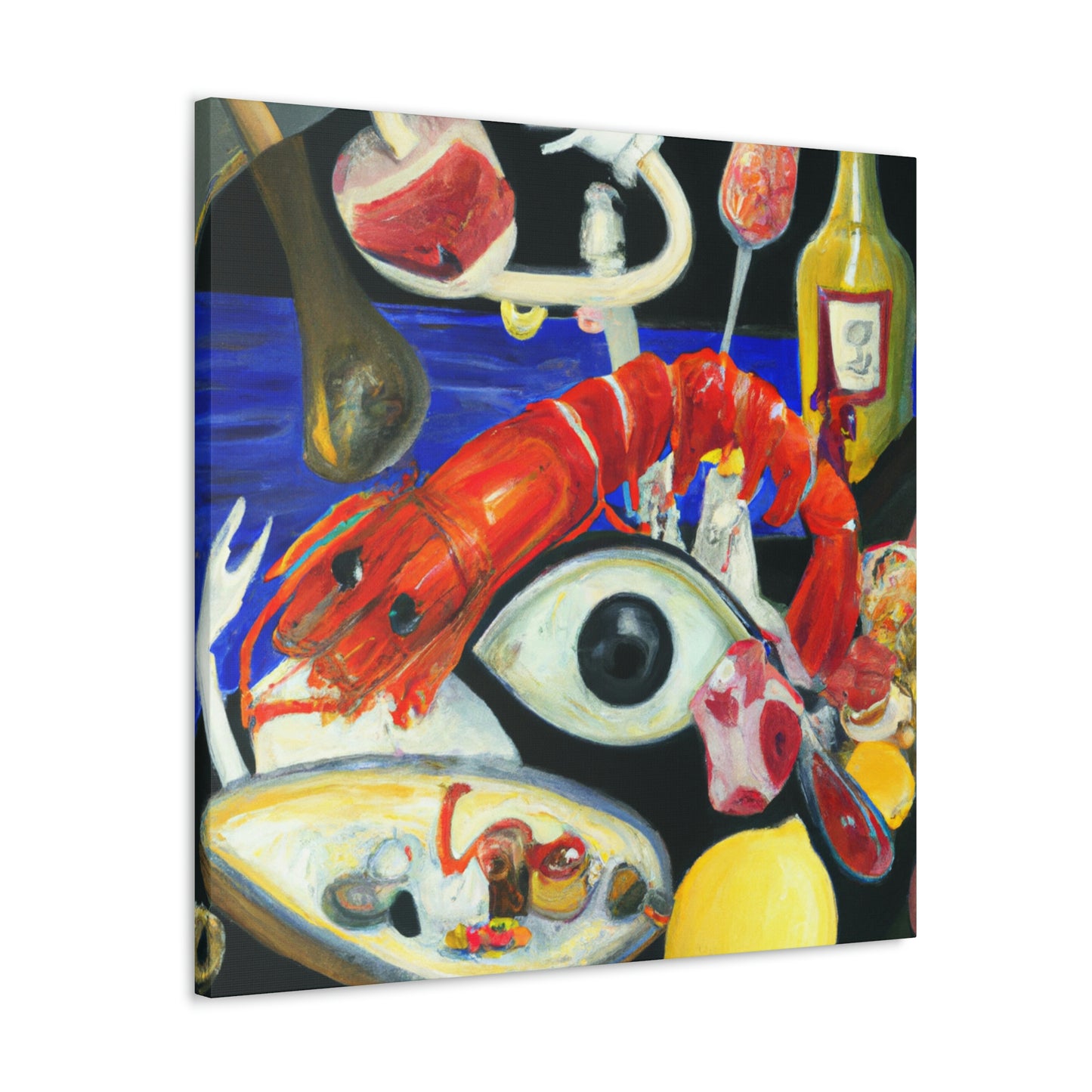 Seafood Dreamscape. - Canvas