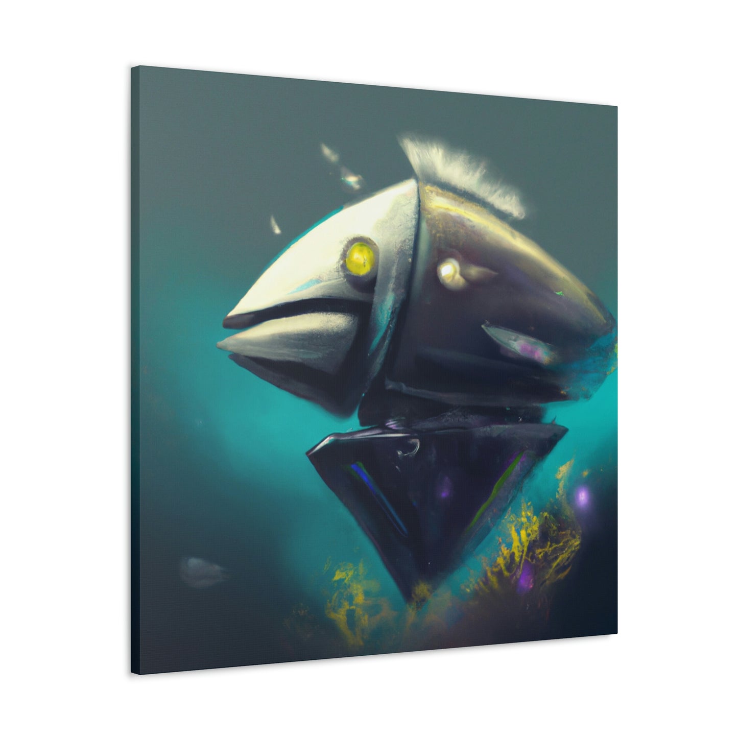 Fish of Simplicity - Canvas