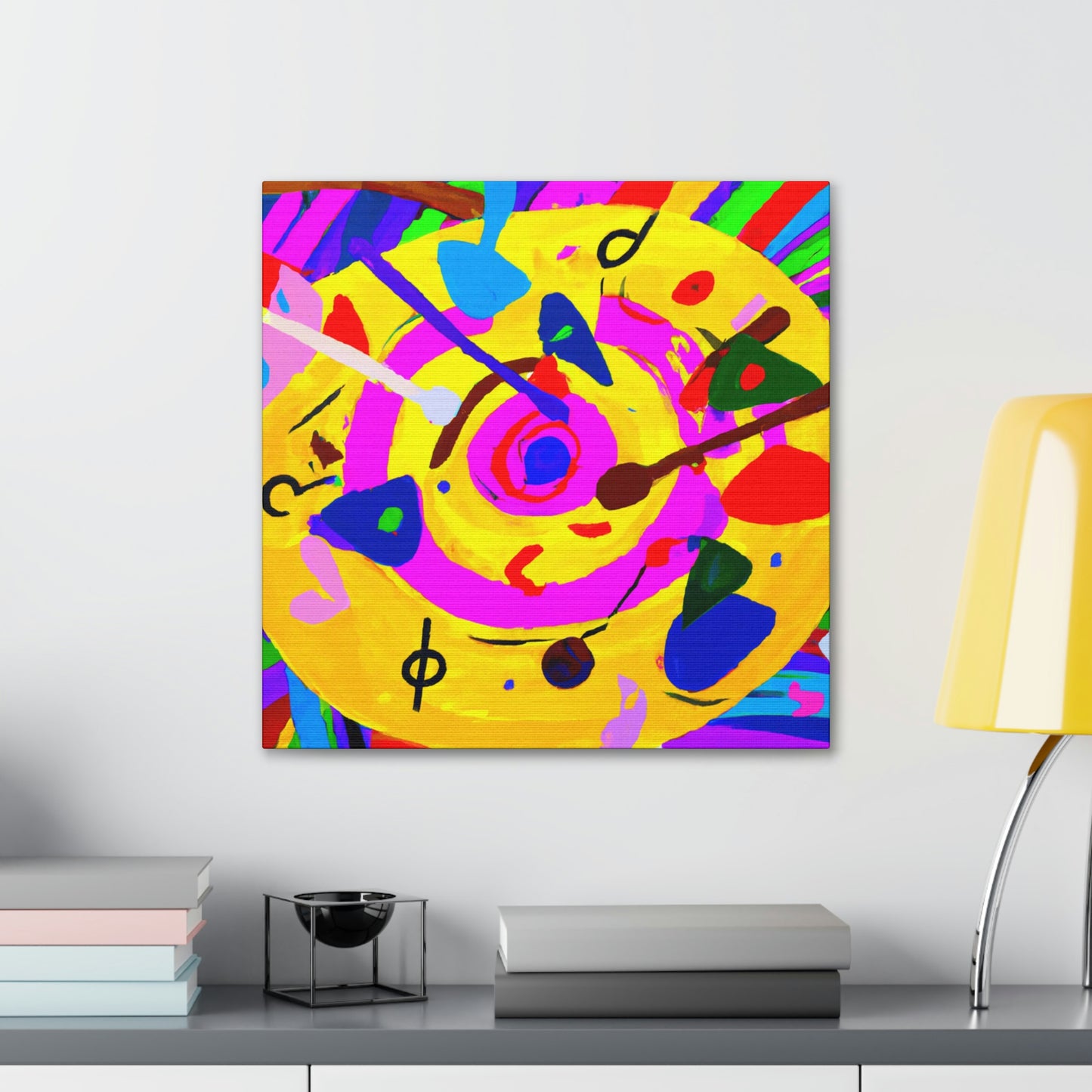 "Cymbal Salute to Freedom" - Canvas