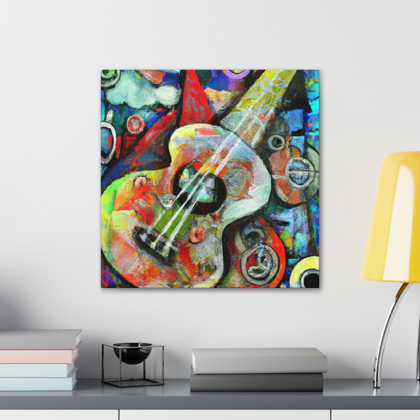 Ukelele in Dreamscape - Canvas