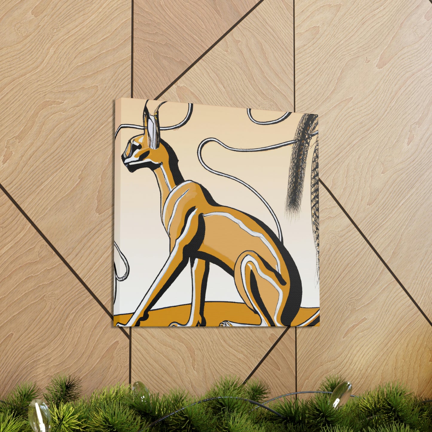 "Caracal Majestic Majesty" - Canvas