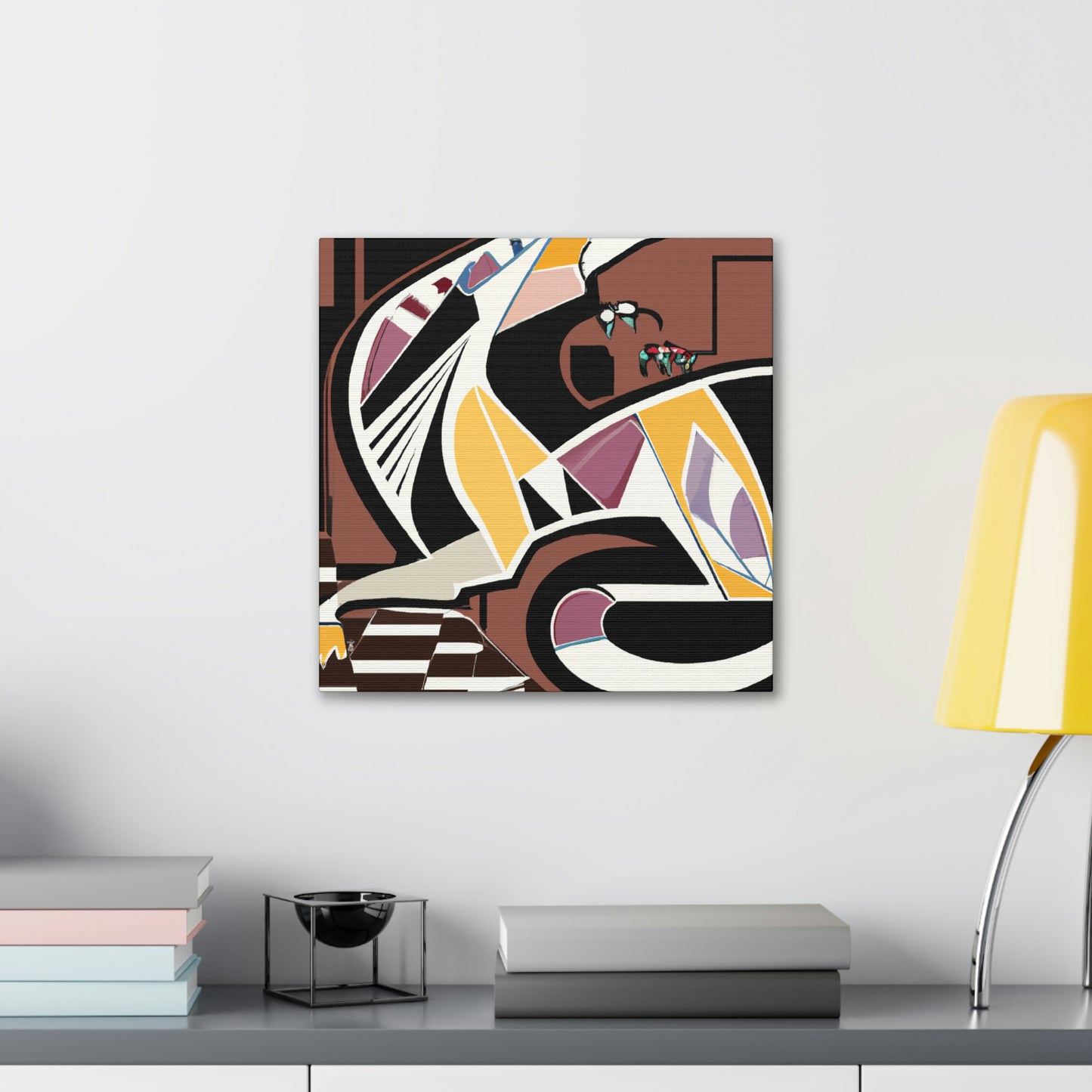 Gila Monster Elegance. - Canvas