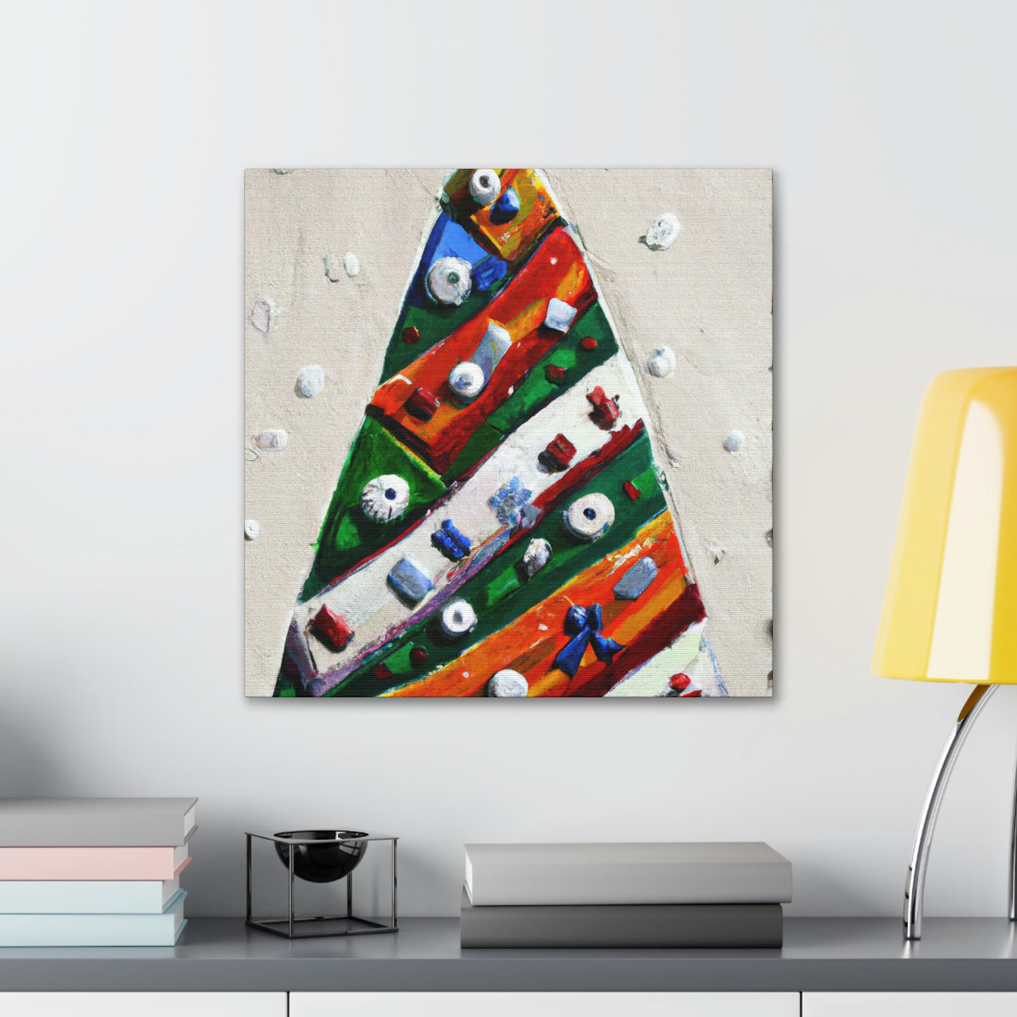 "Christmas Tree Fantasyland" - Canvas