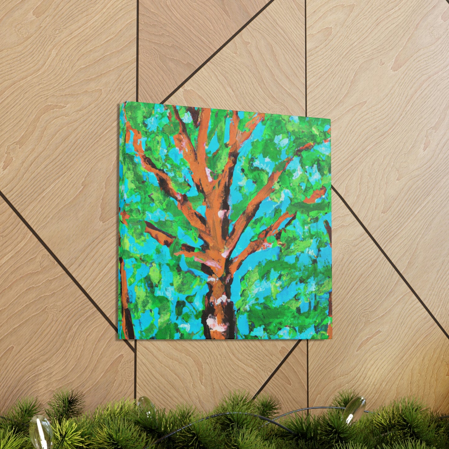 Beech Tree Expressionism - Canvas