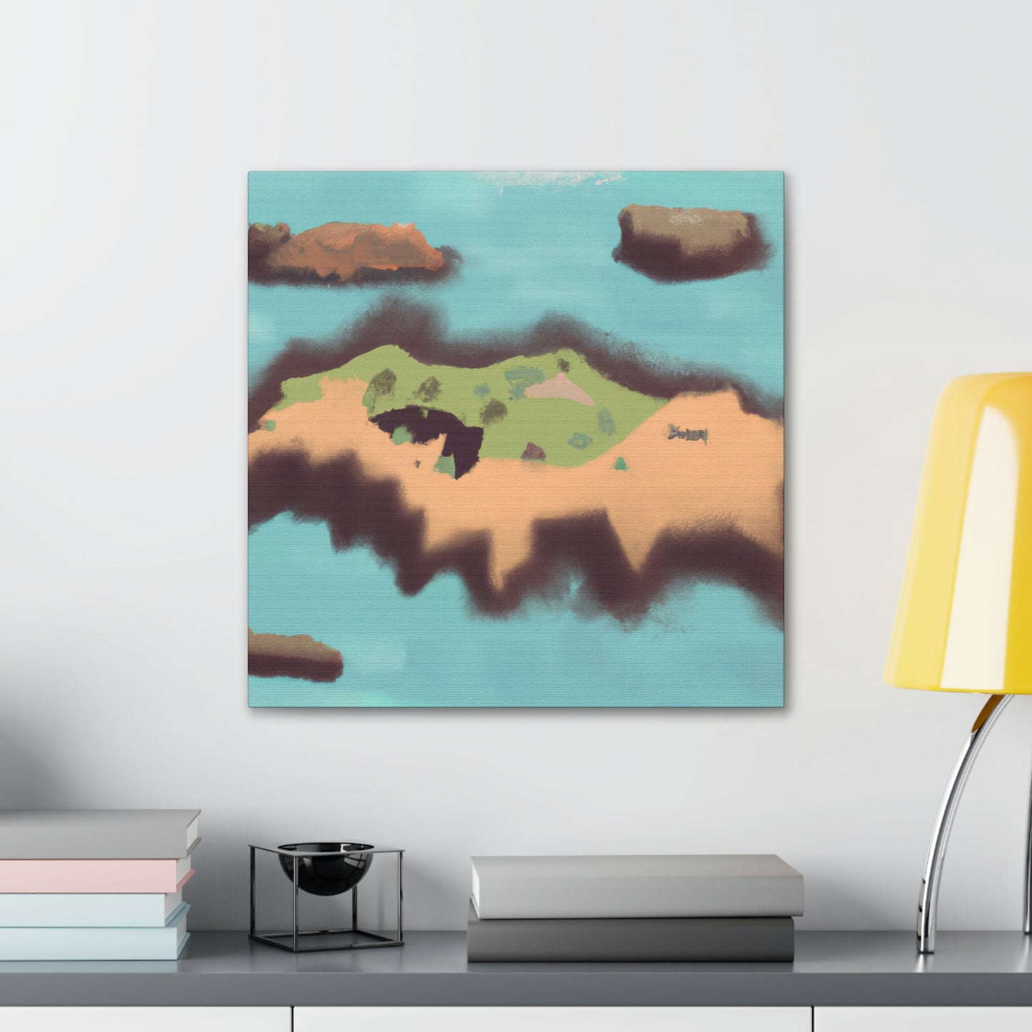 Tropical Island Oasis - Canvas