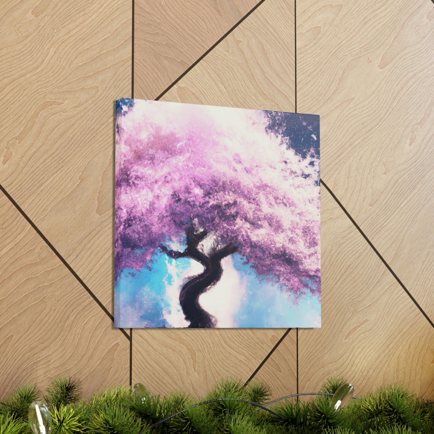 "Cherry Blossom Wonderment" - Canvas