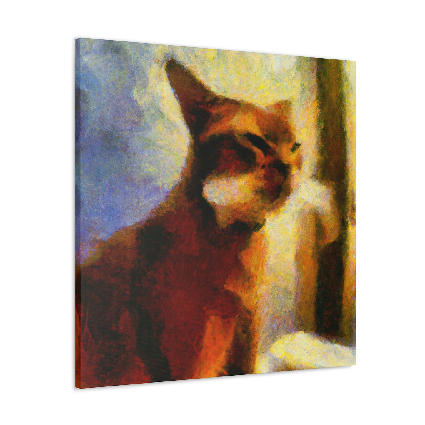 Abyssinian Splendor Portrayed - Canvas