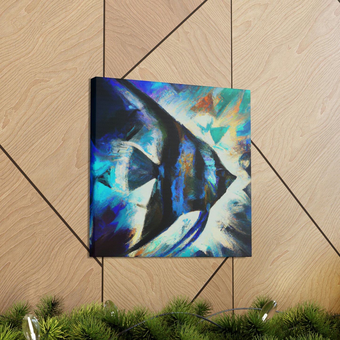 Angelic Fishes Dreaming - Canvas