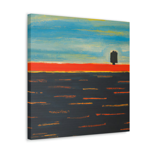 "Seawall's Simplicity" - Canvas