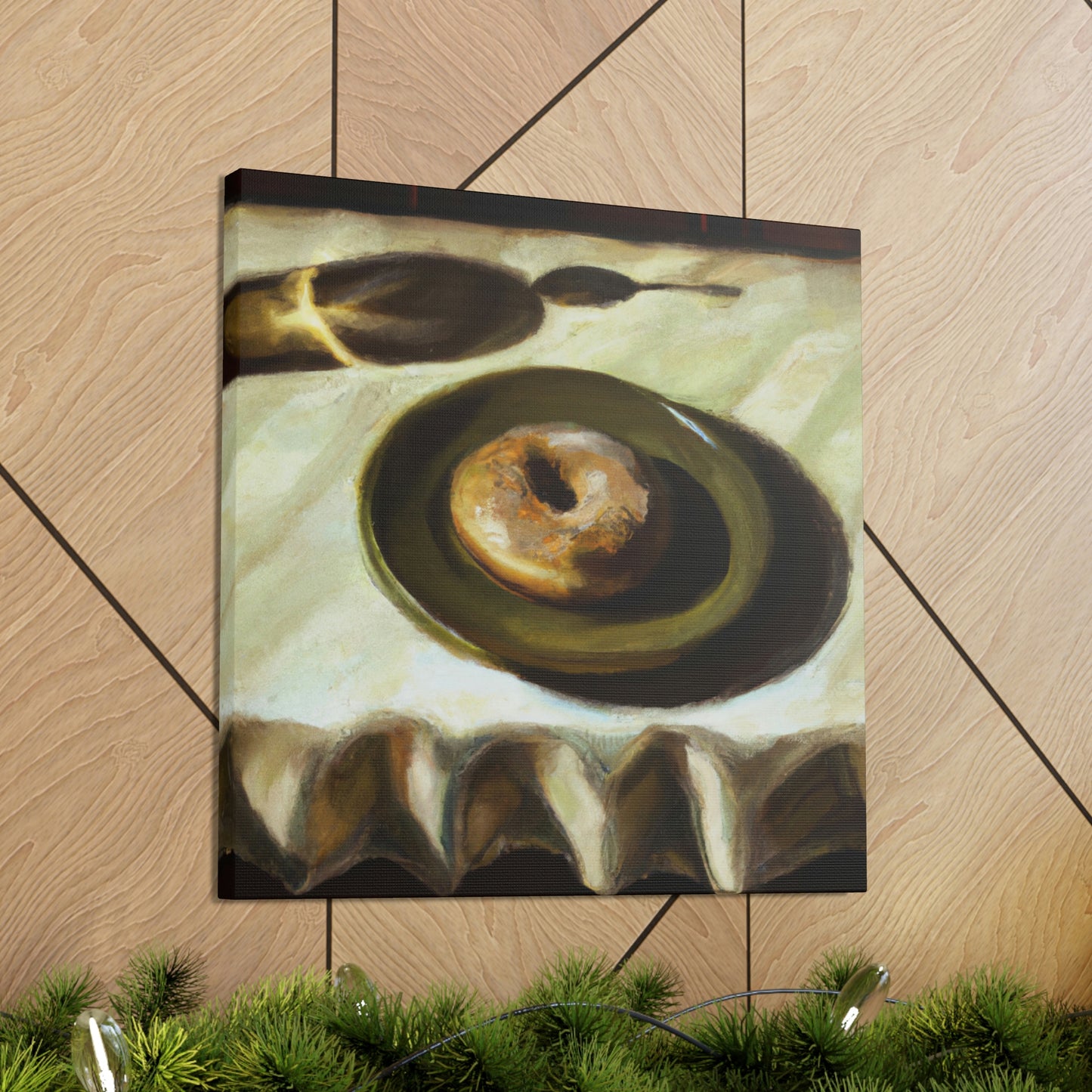 A Sweet Delightful Doughnut - Canvas