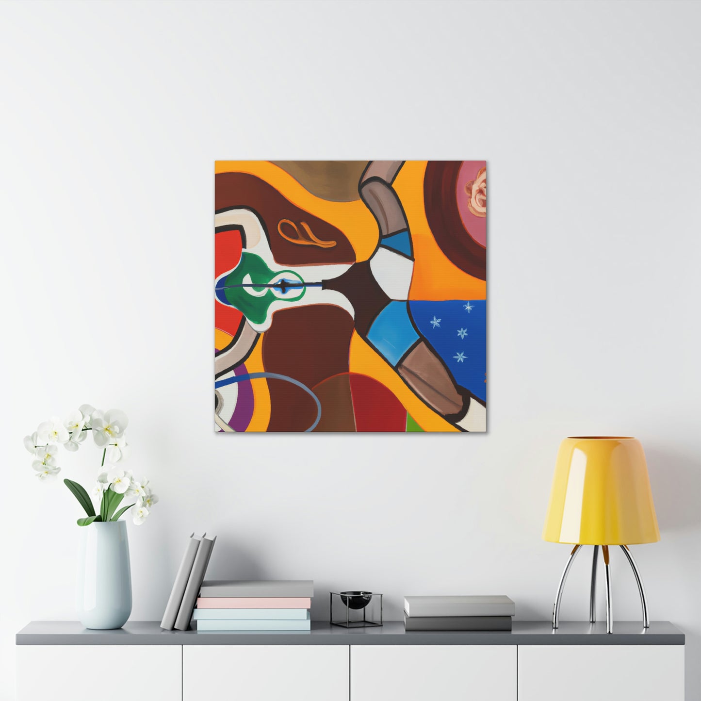 Hockey in Art Deco - Canvas