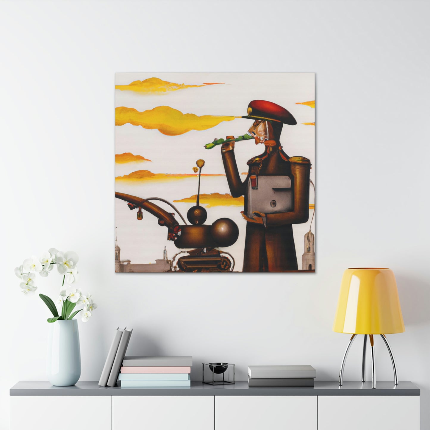 Soldier in Dreamscape - Canvas