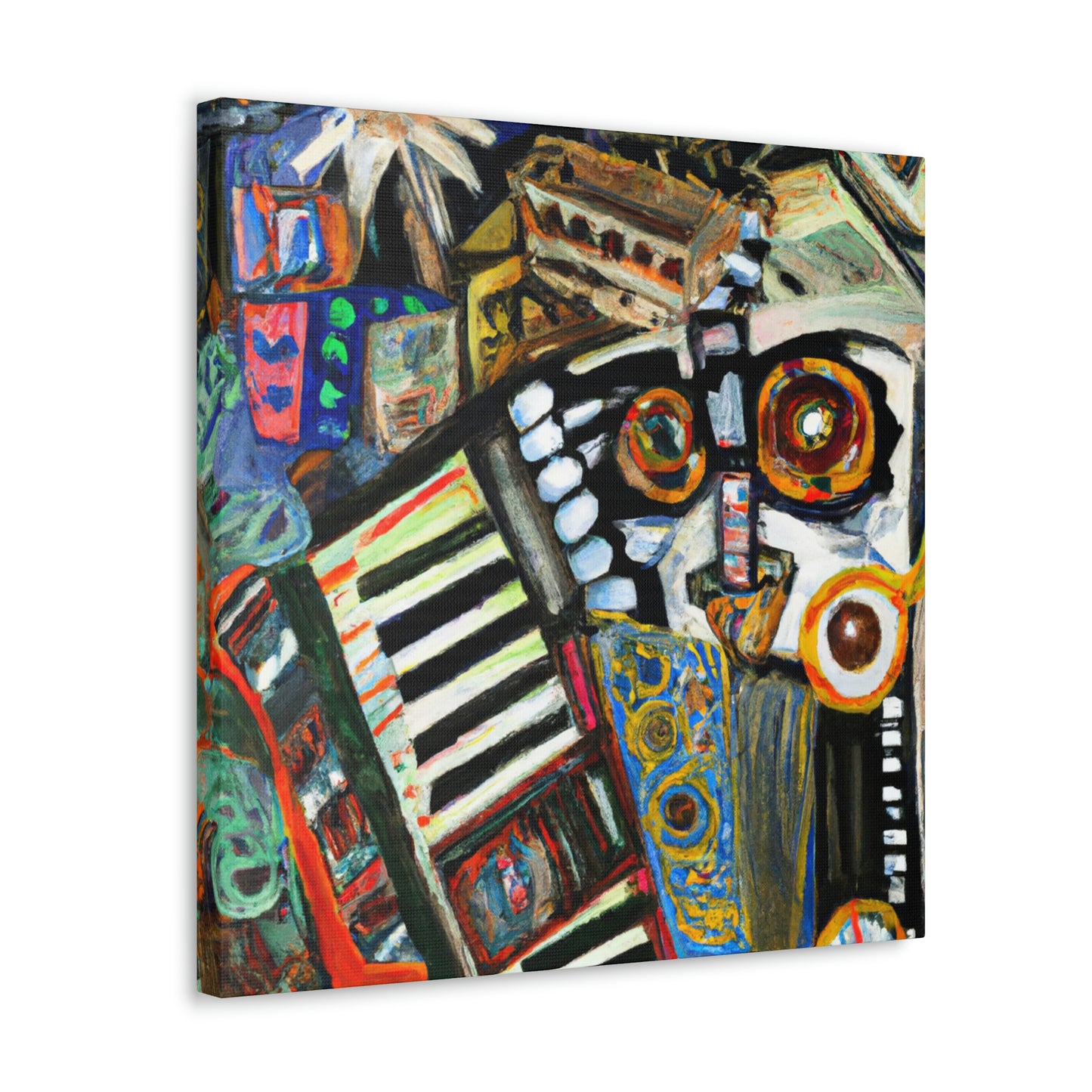 Accordion in Abstraction - Canvas