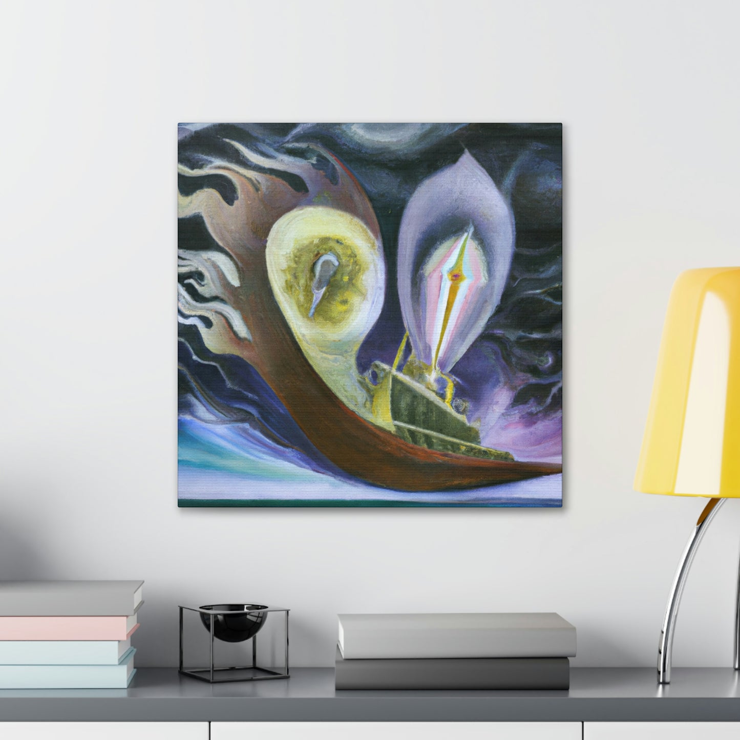 Stormy Ocean Voyage - Canvas