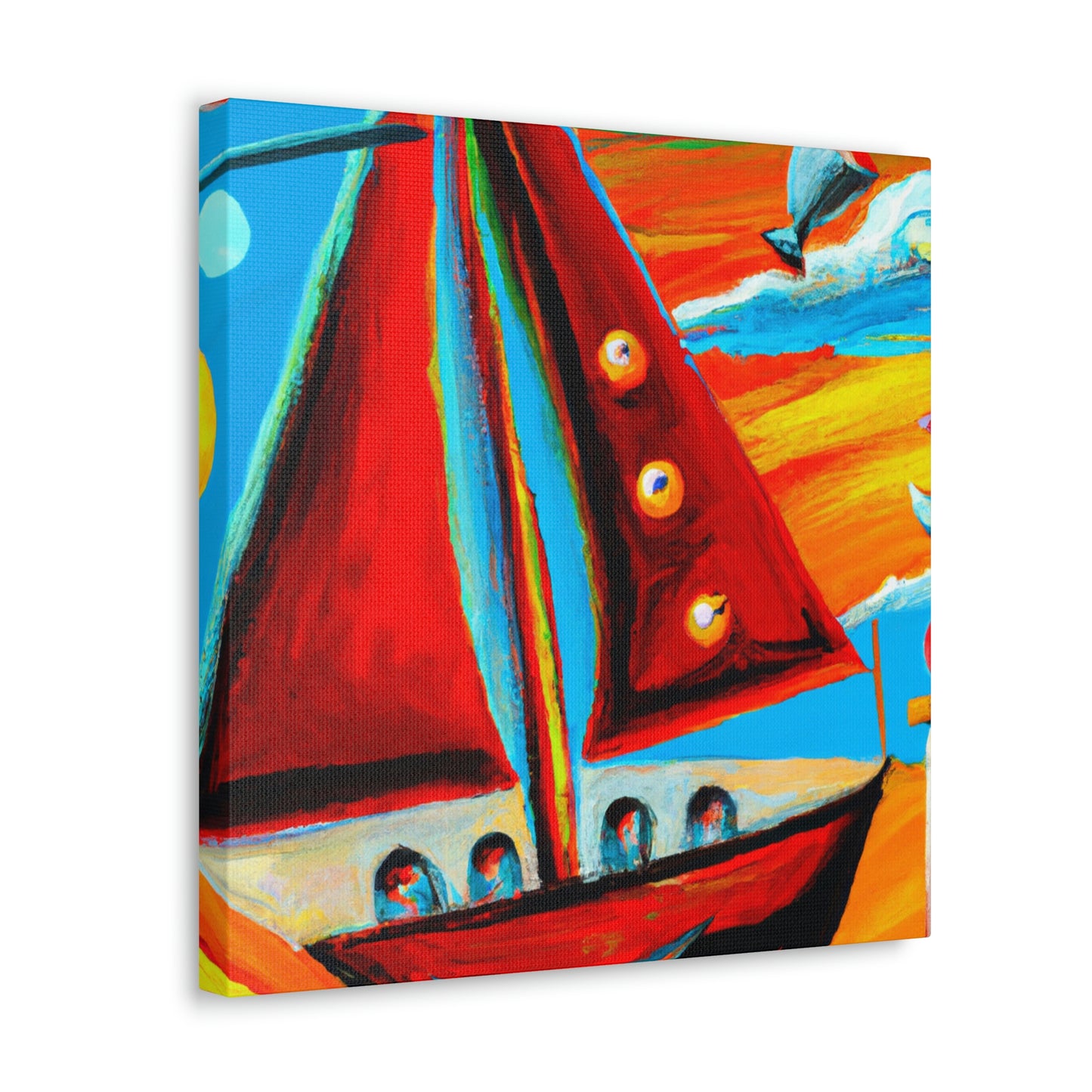 Sailboat in Dreamscape - Canvas