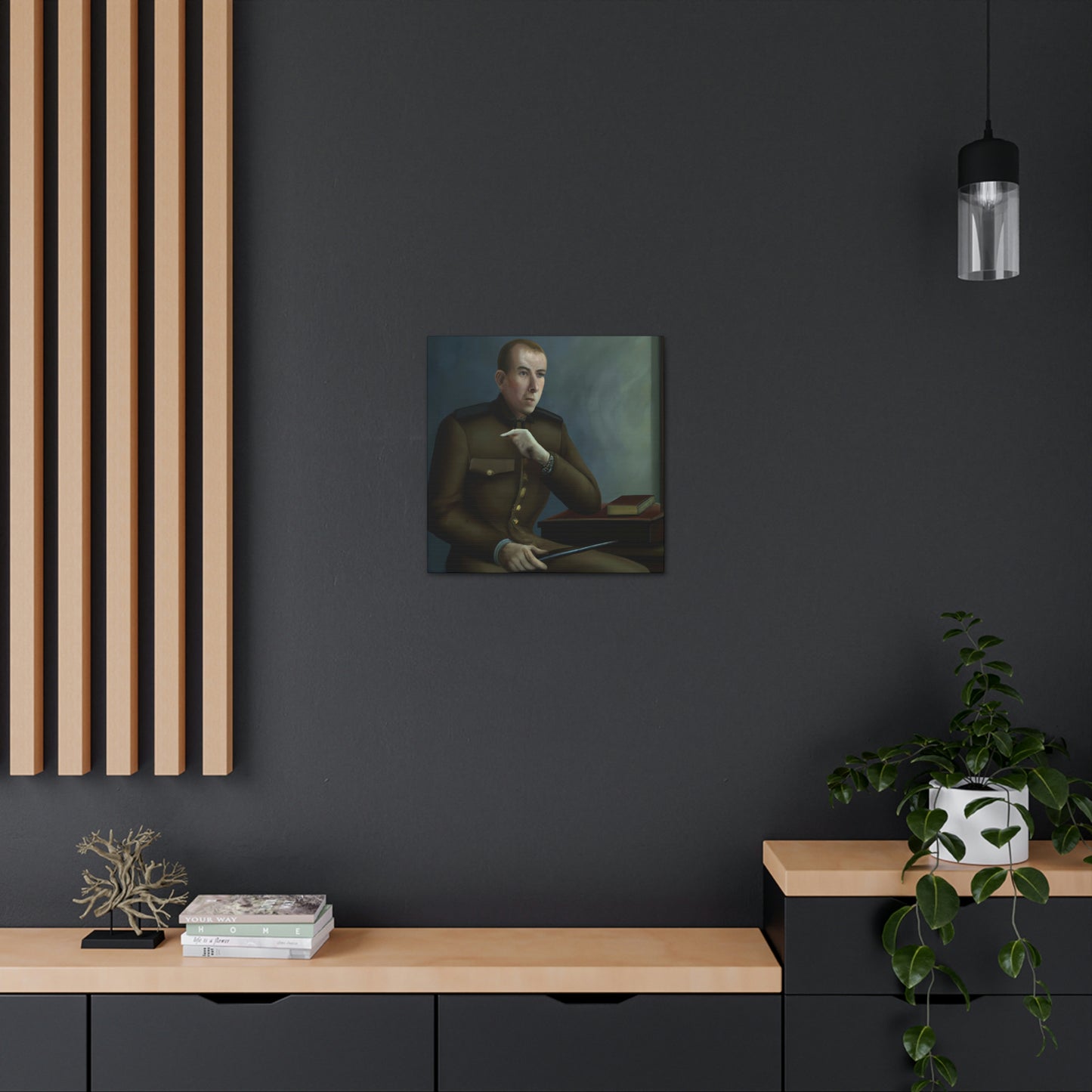 "The Lady of the Hours" - Canvas