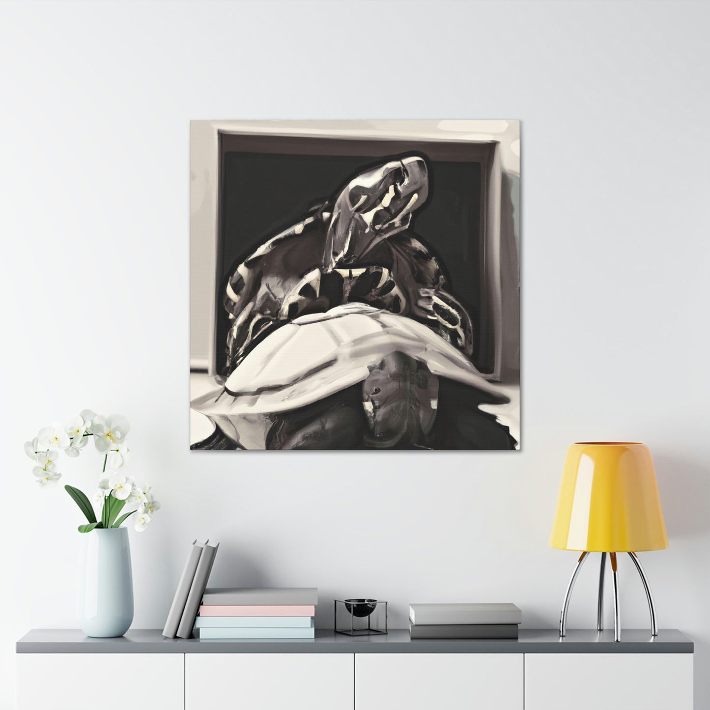 Box Turtle in Dreams - Canvas