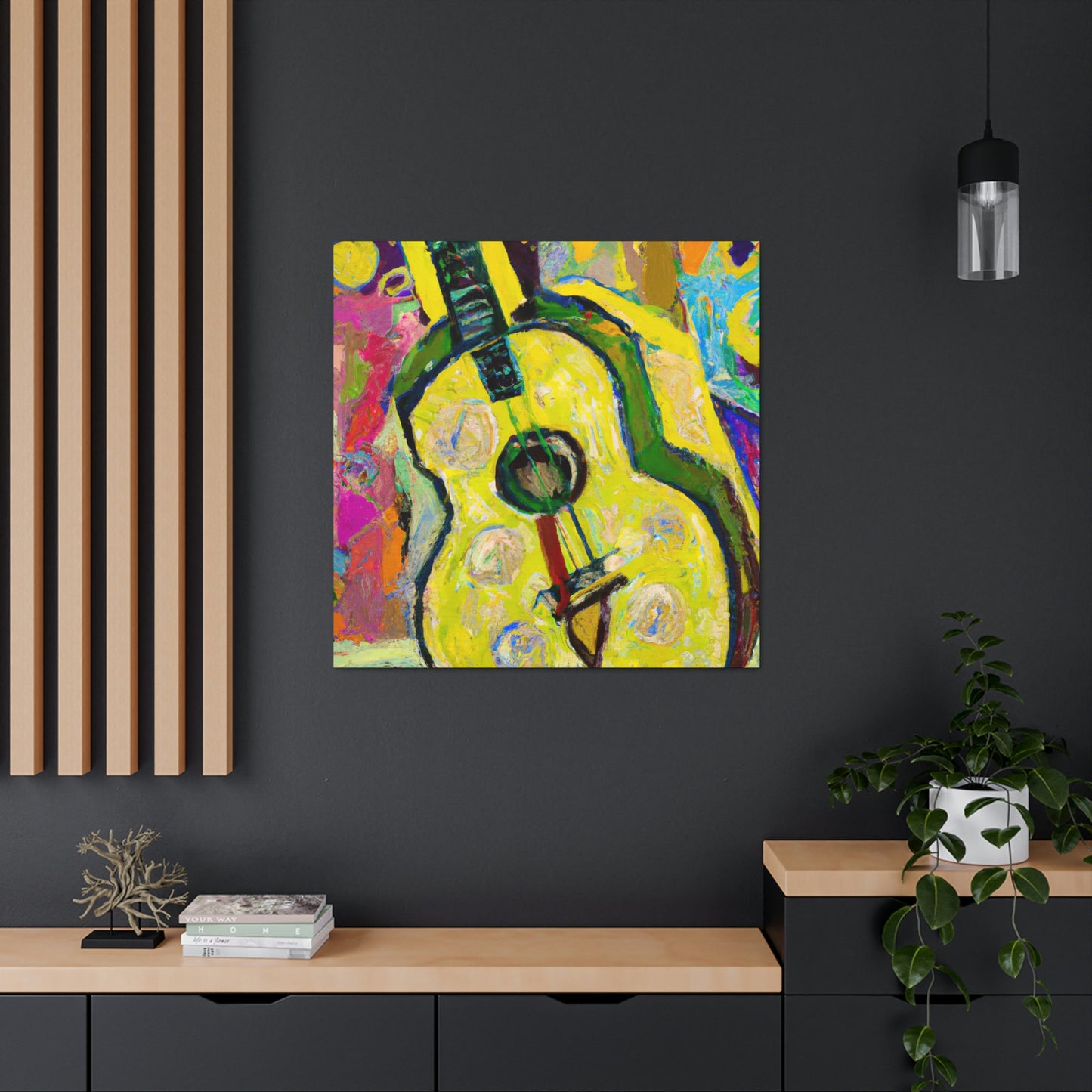 "Starry Summer Night" - Canvas