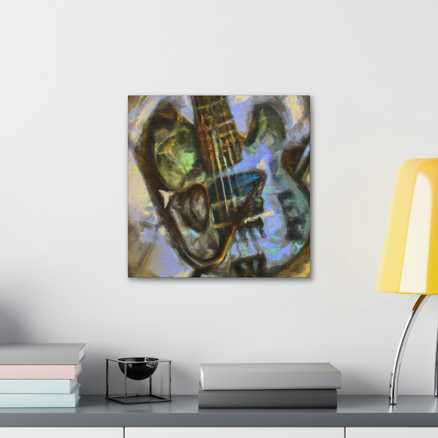 "Bass Guitar Symphony" - Canvas