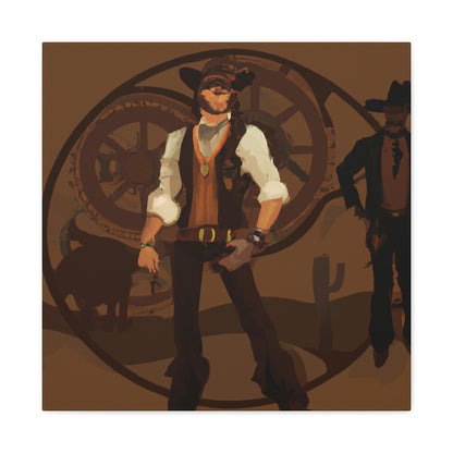 Ranch Hand Steampunked - Canvas