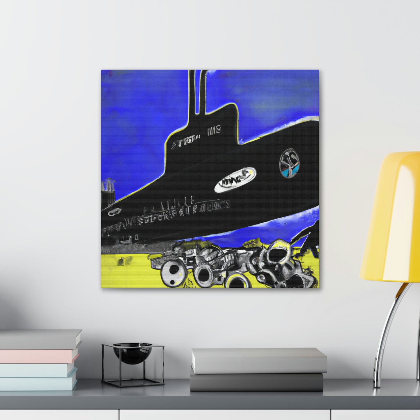 Submarine Underwater Dream - Canvas