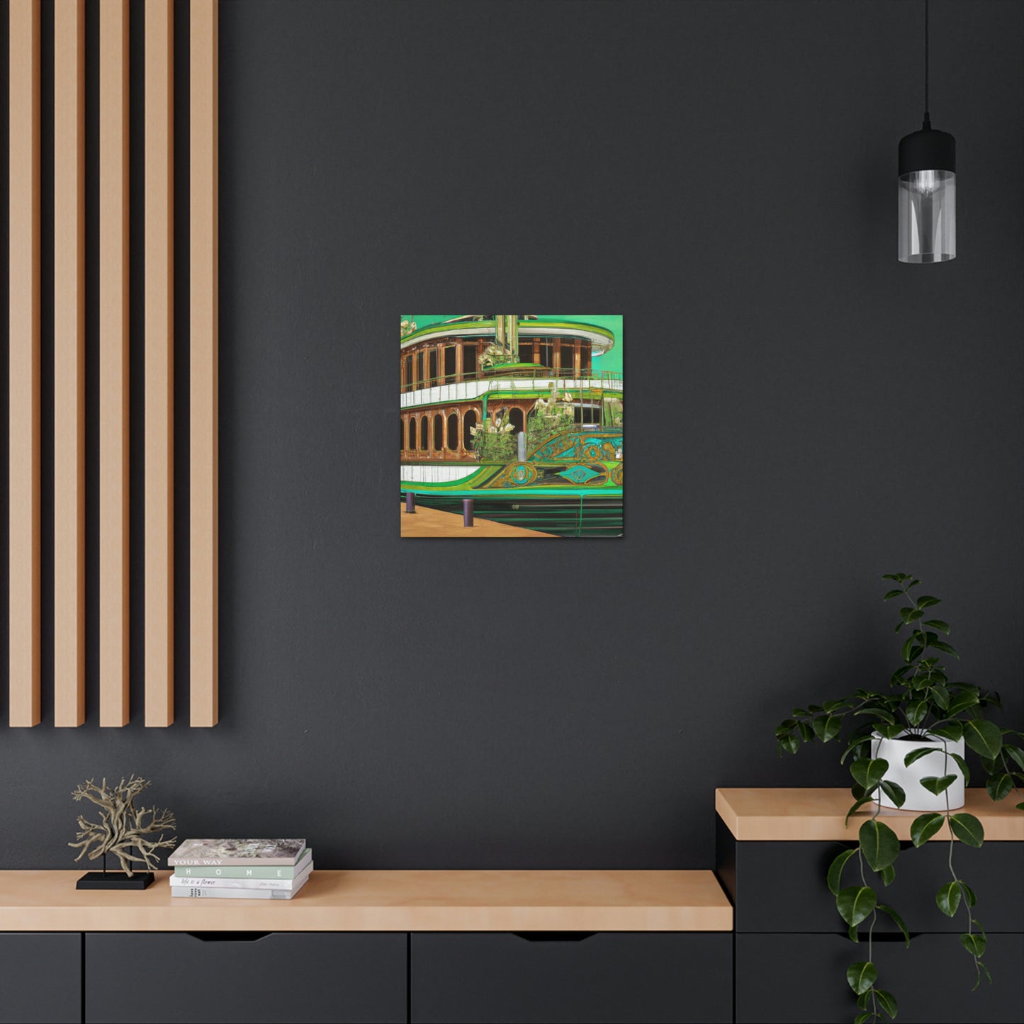 "1920s Pontoon Regatta" - Canvas