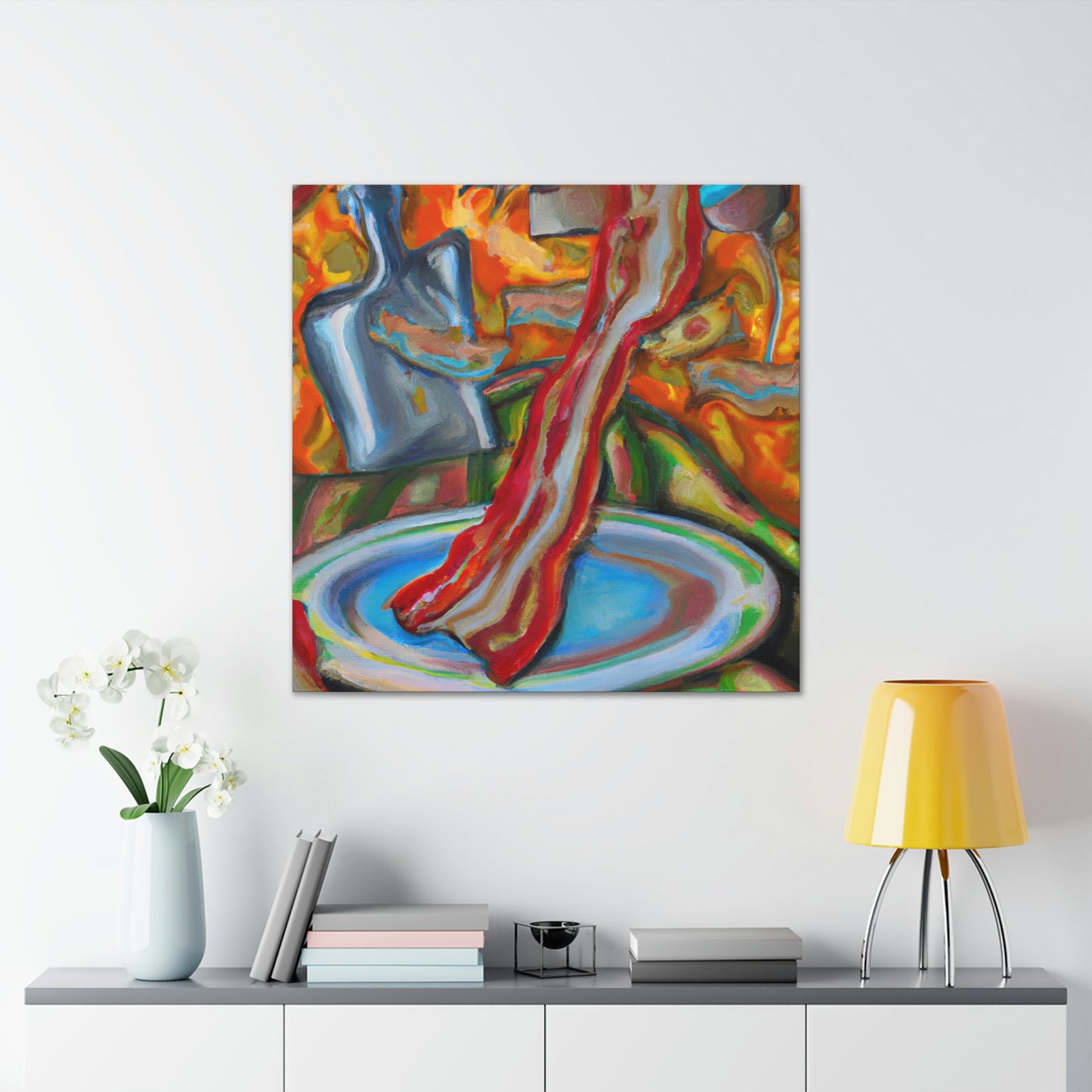 Bacon Surreal Dreamscape - Canvas