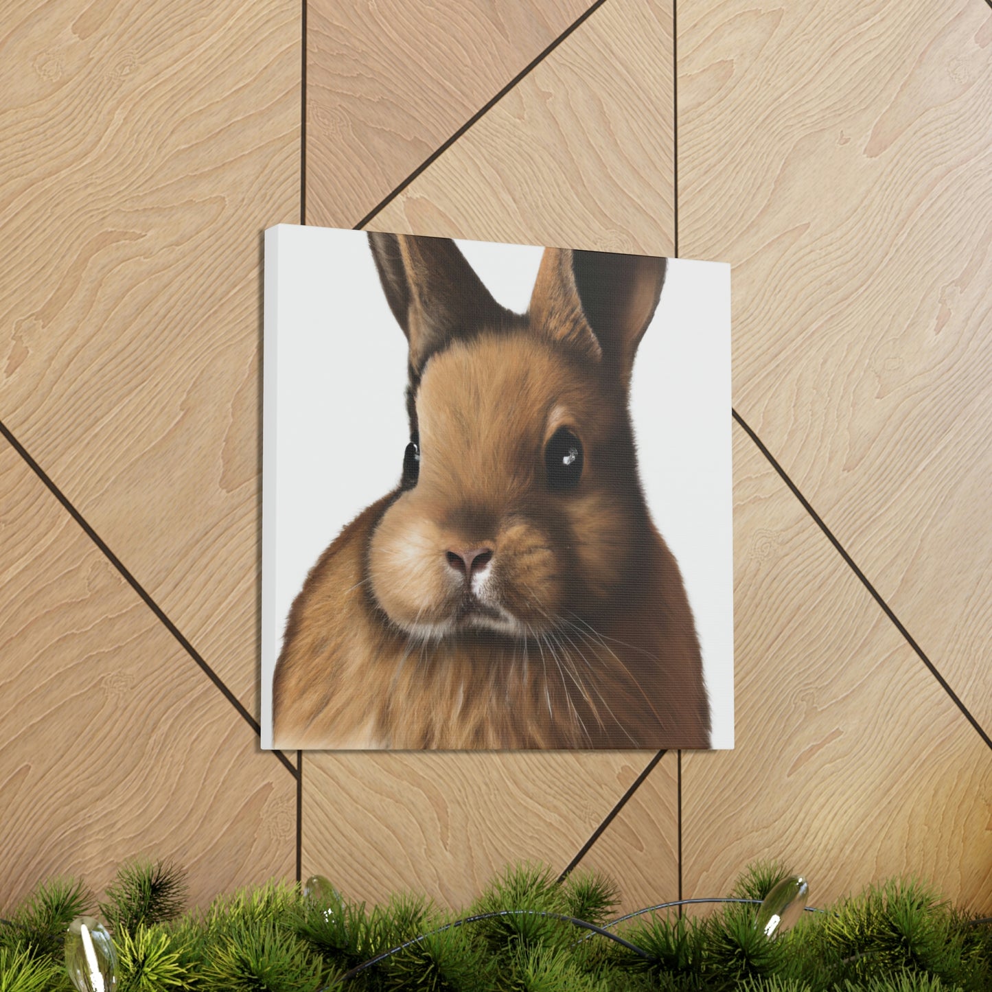 "Rabbit in Springtime" - Canvas