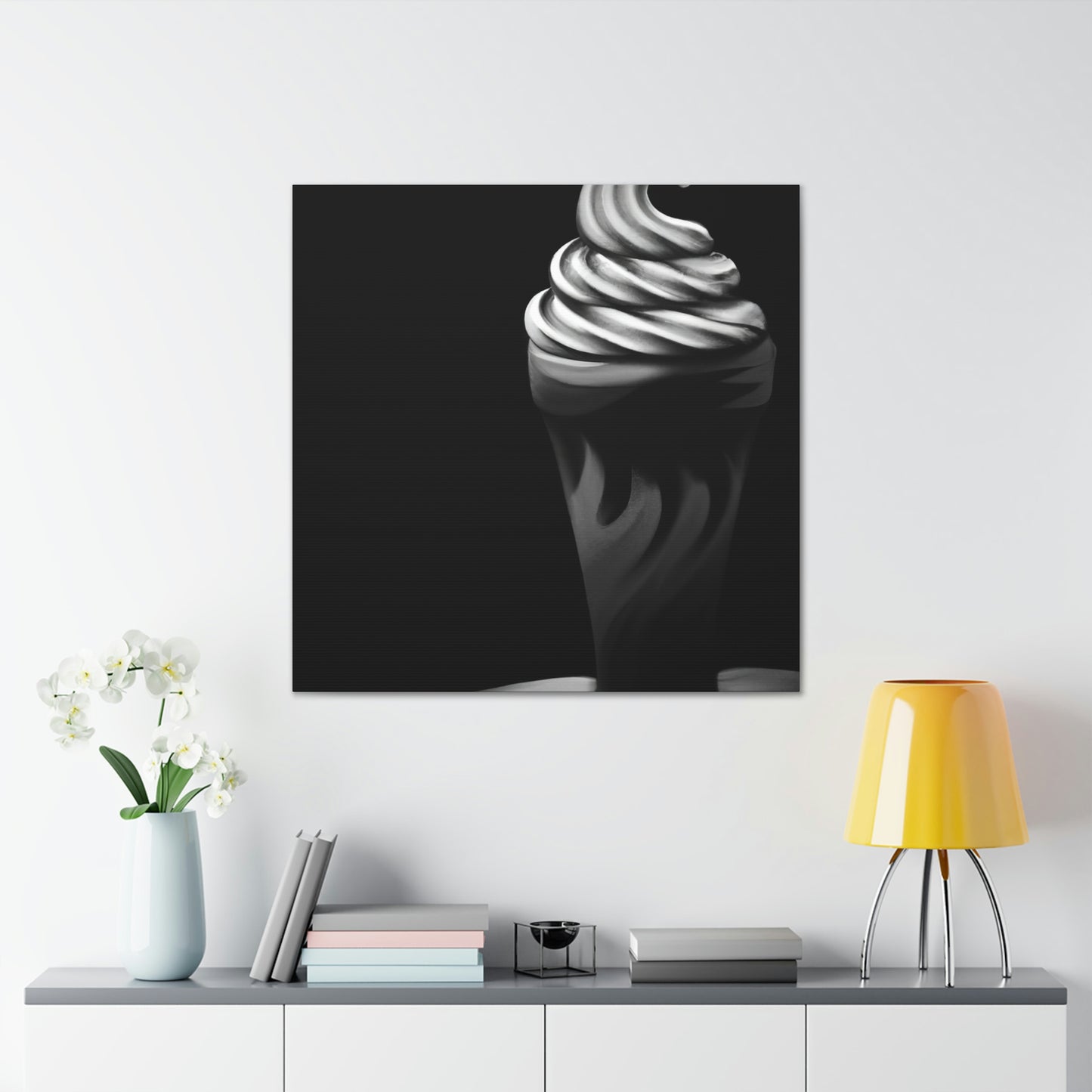 "Delicious Ice Cream Dreams" - Canvas