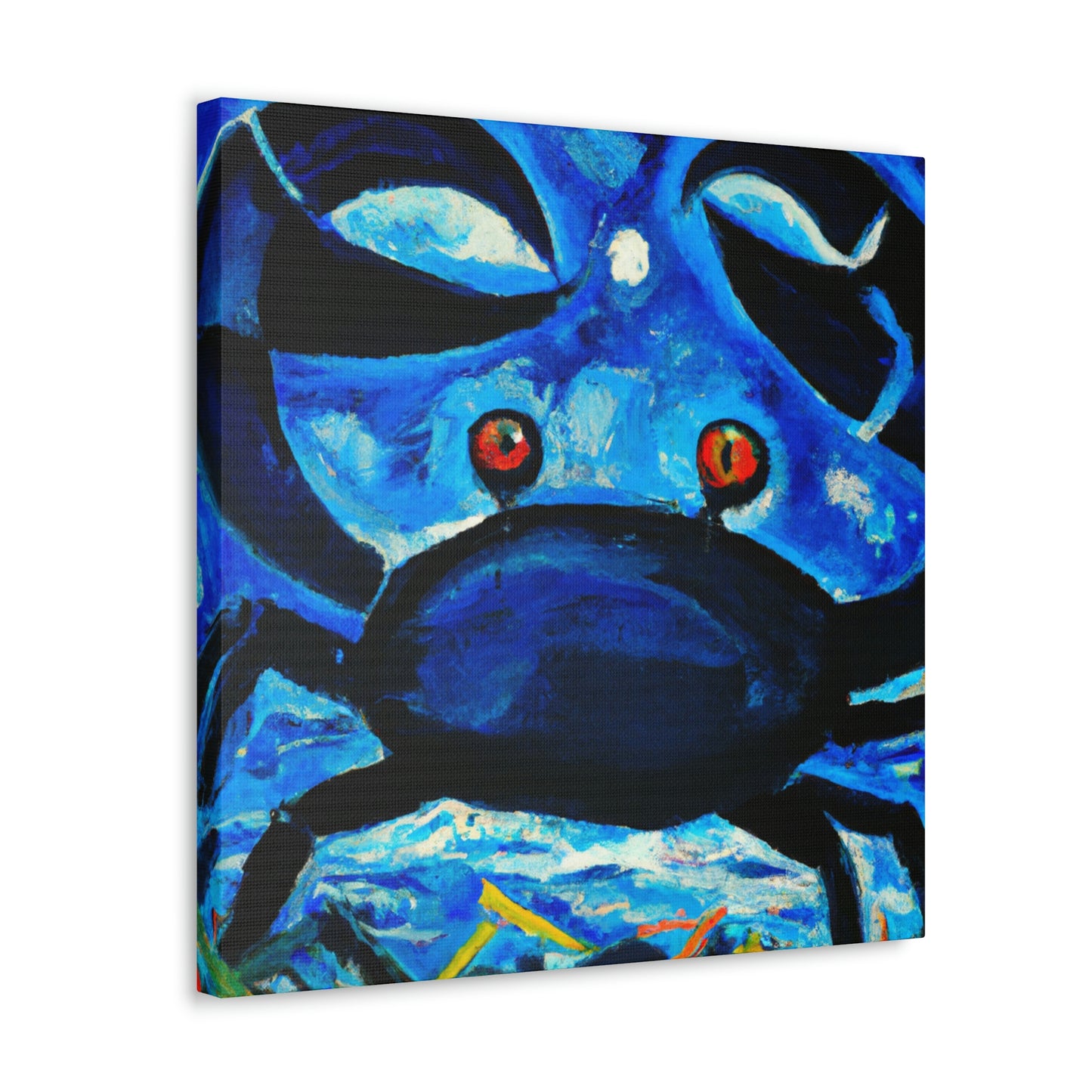 Crab March Expressionism - Canvas