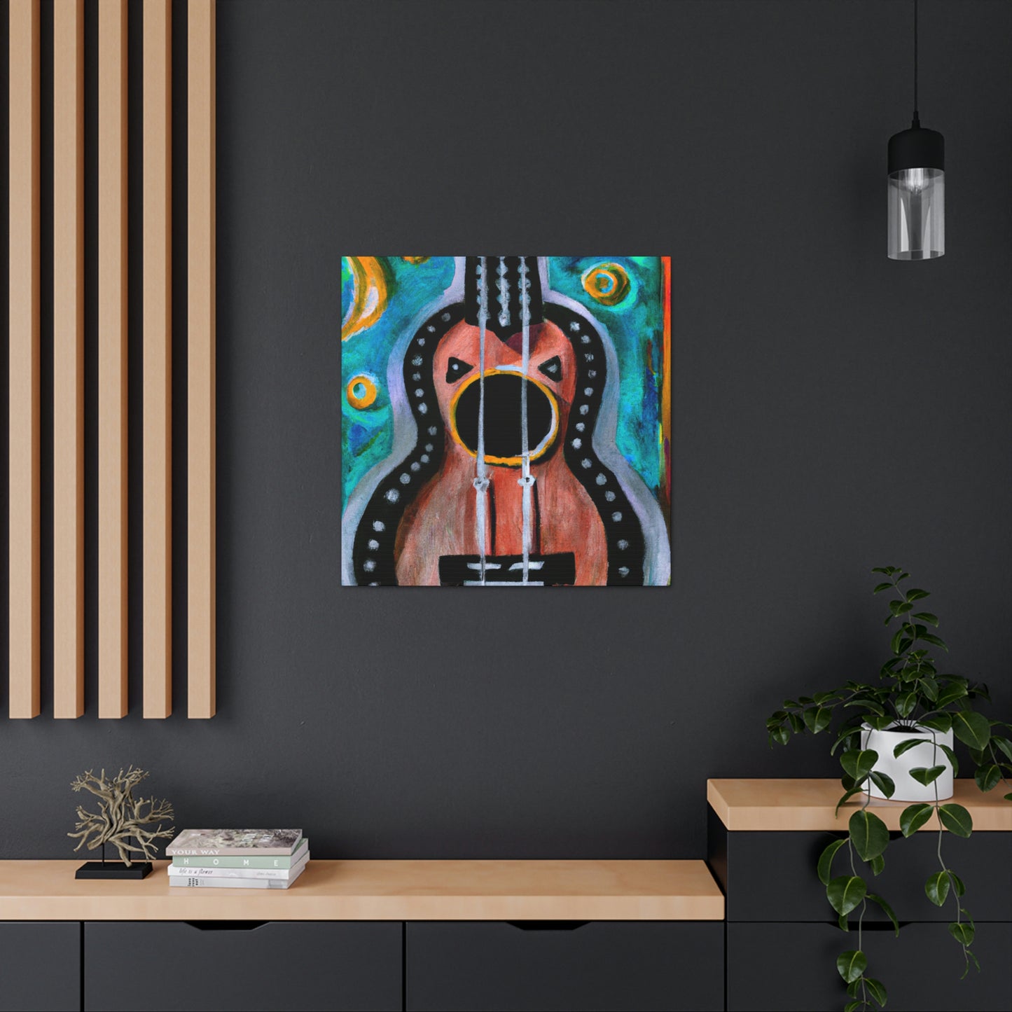 Ukelele of Expressionism - Canvas