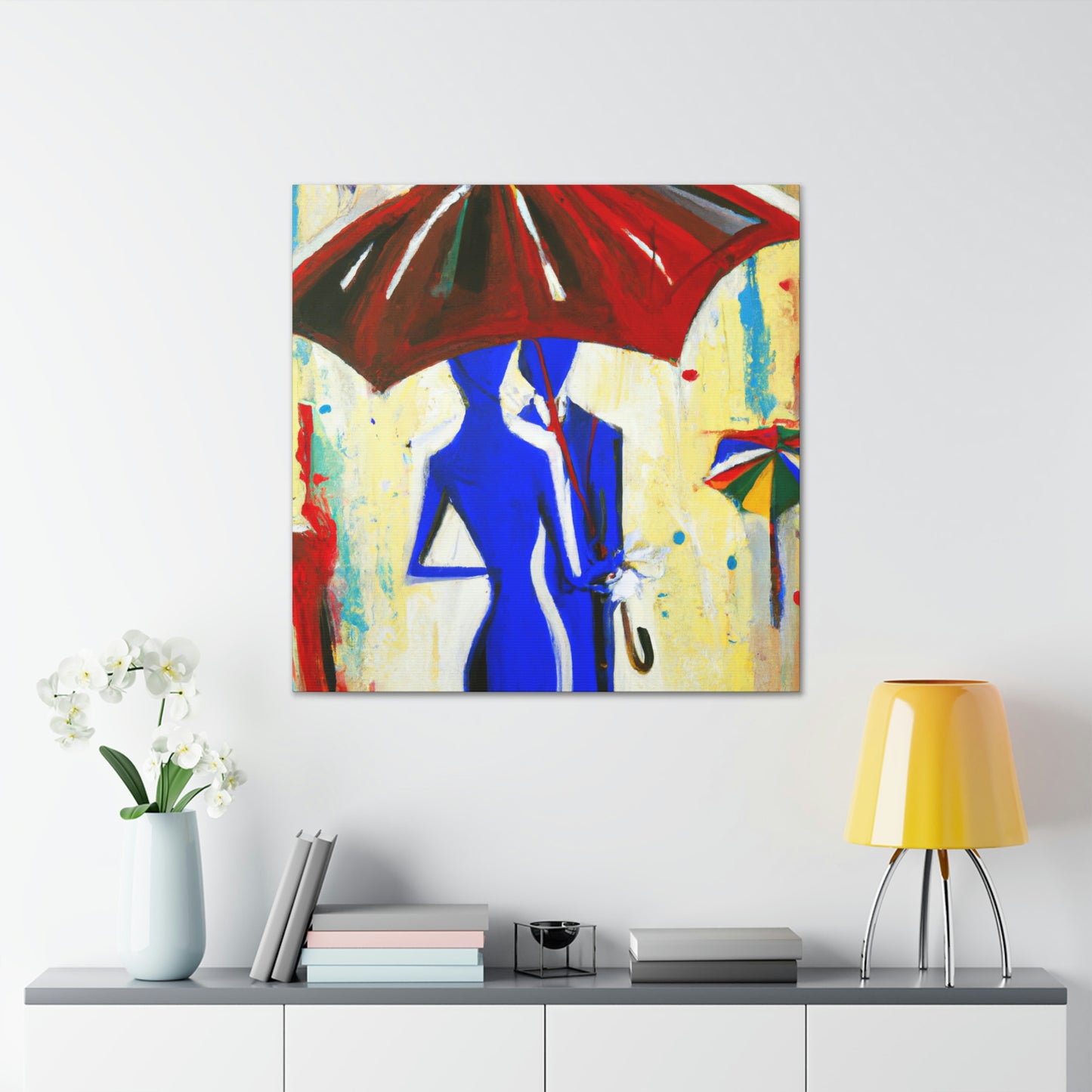 Love Under Rainy Skies - Canvas