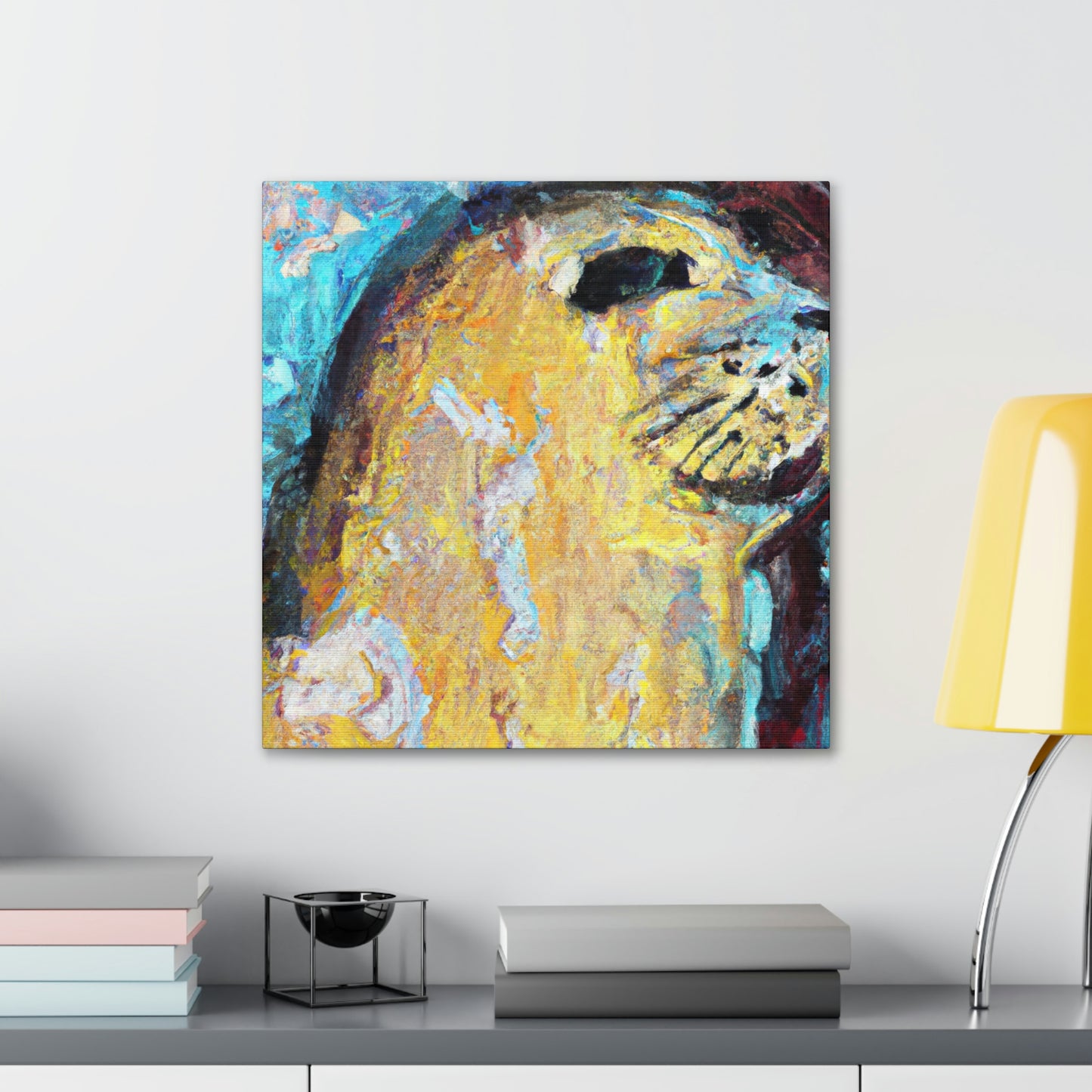 "Seal in Expressionism" - Canvas