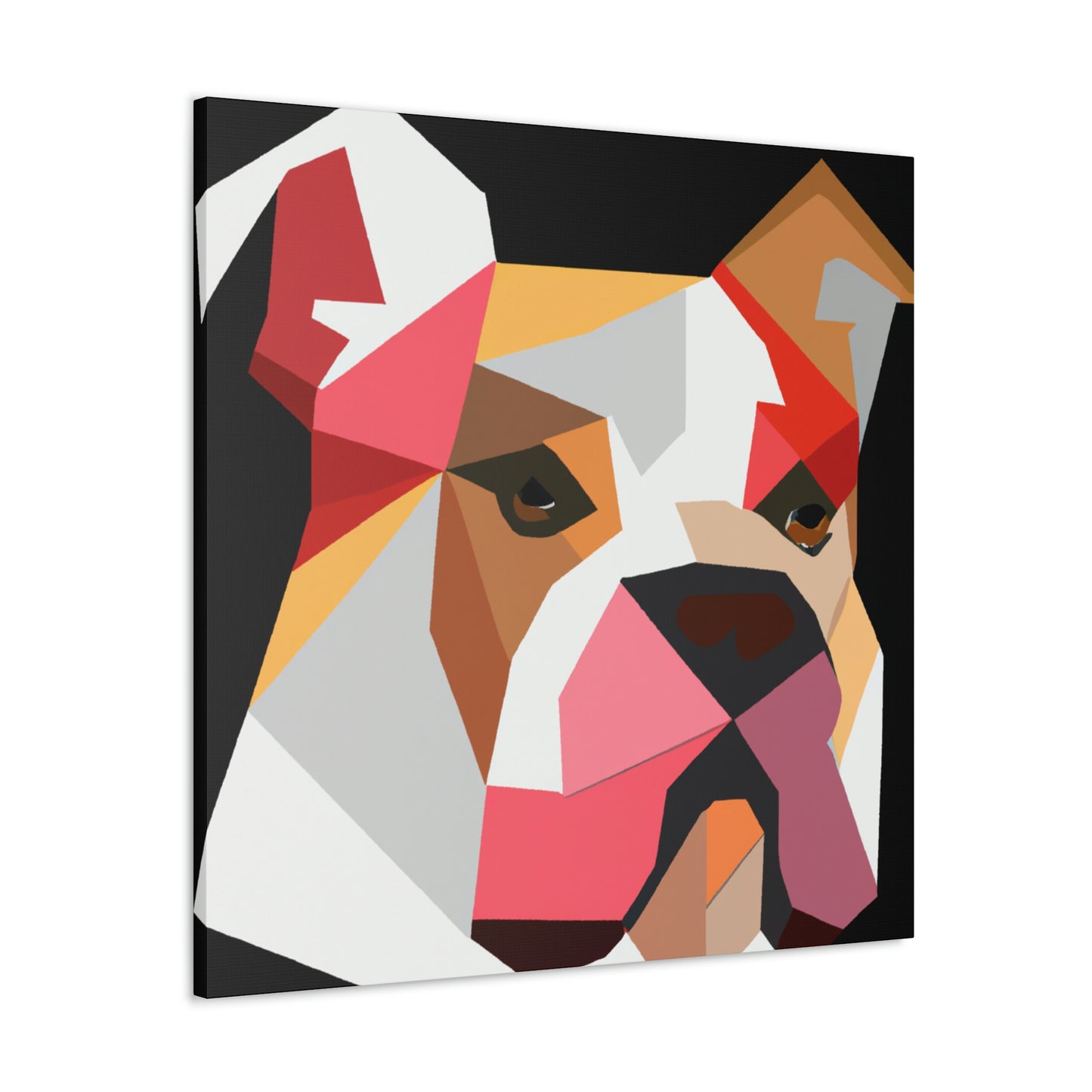 American Bulldog Minimalism - Canvas